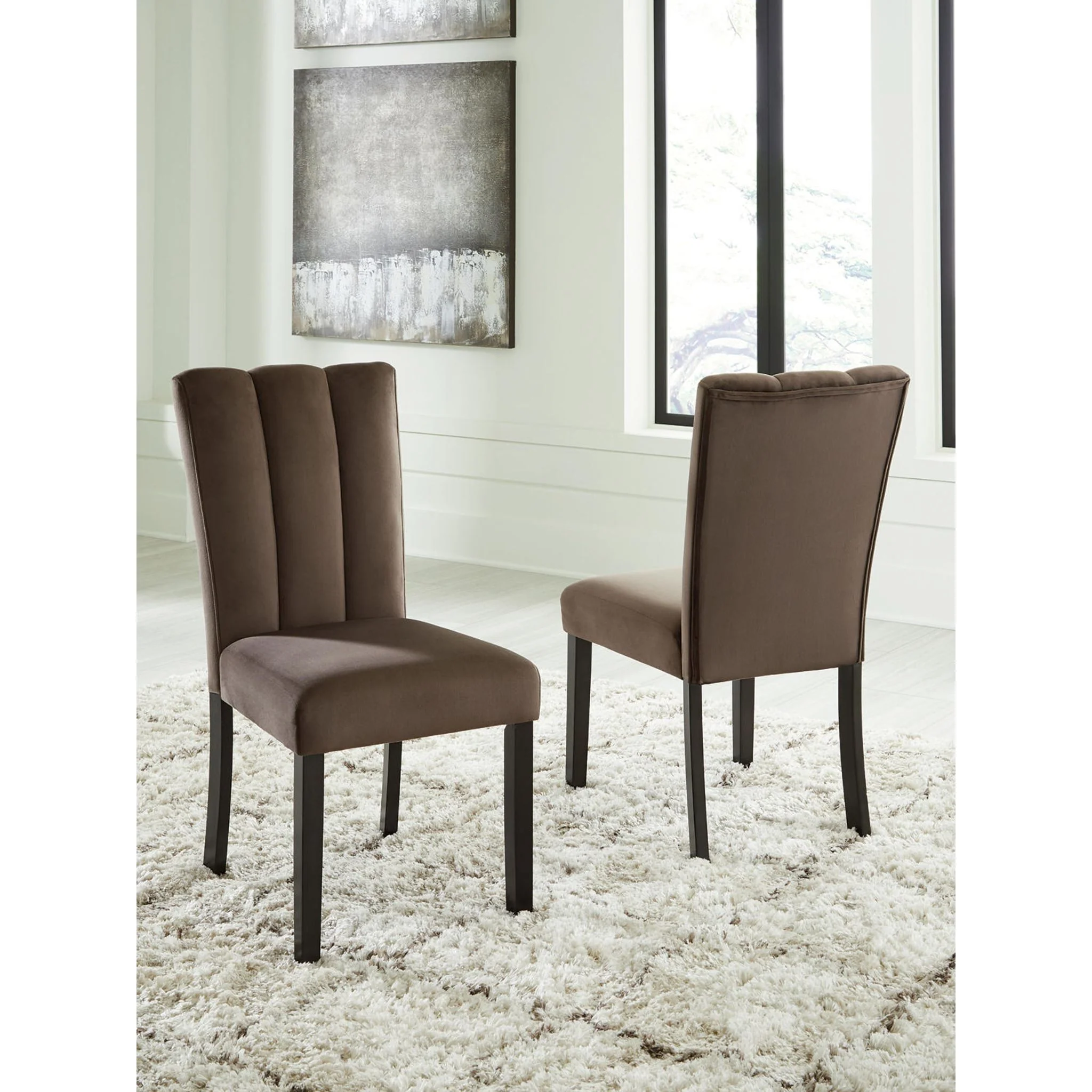 Jeshina Dining Chair - Mocha - (PCD581-01) - Image 3
