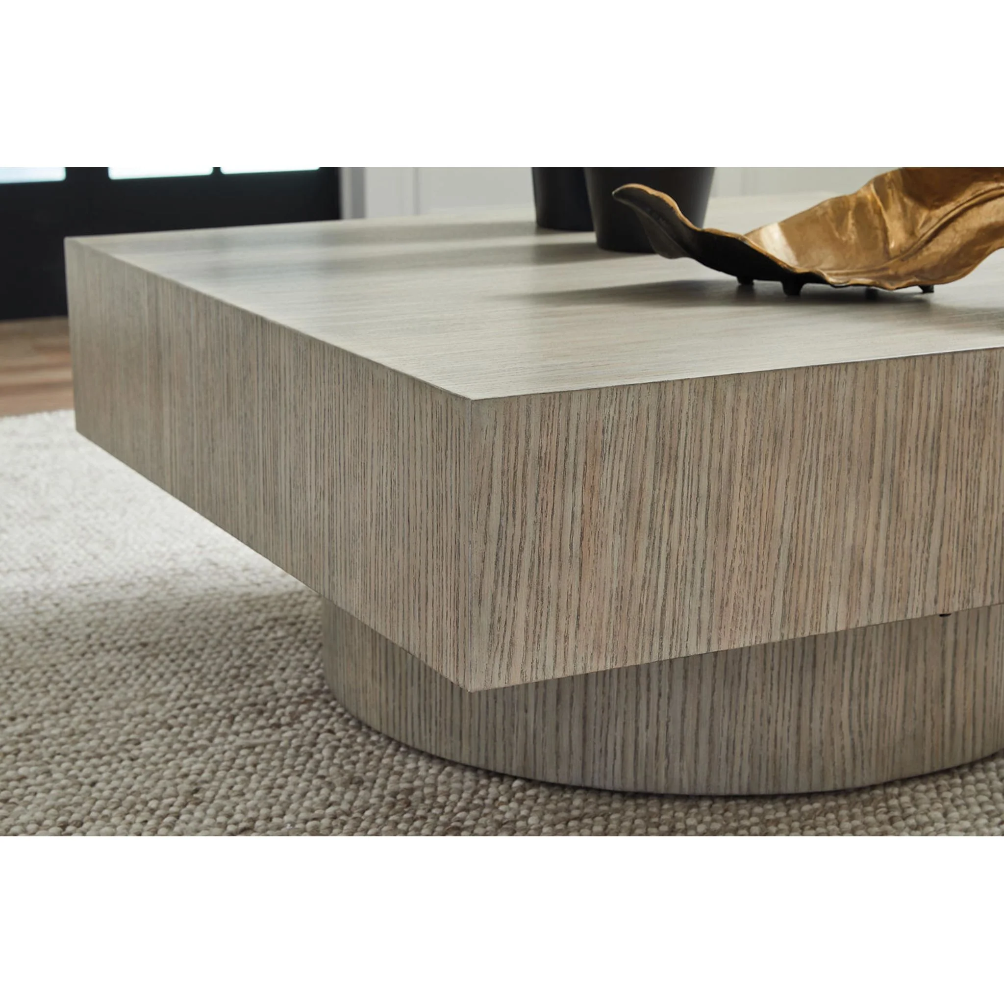 Jorielyn Coffee Table - Light Grayish Brown - Image 6
