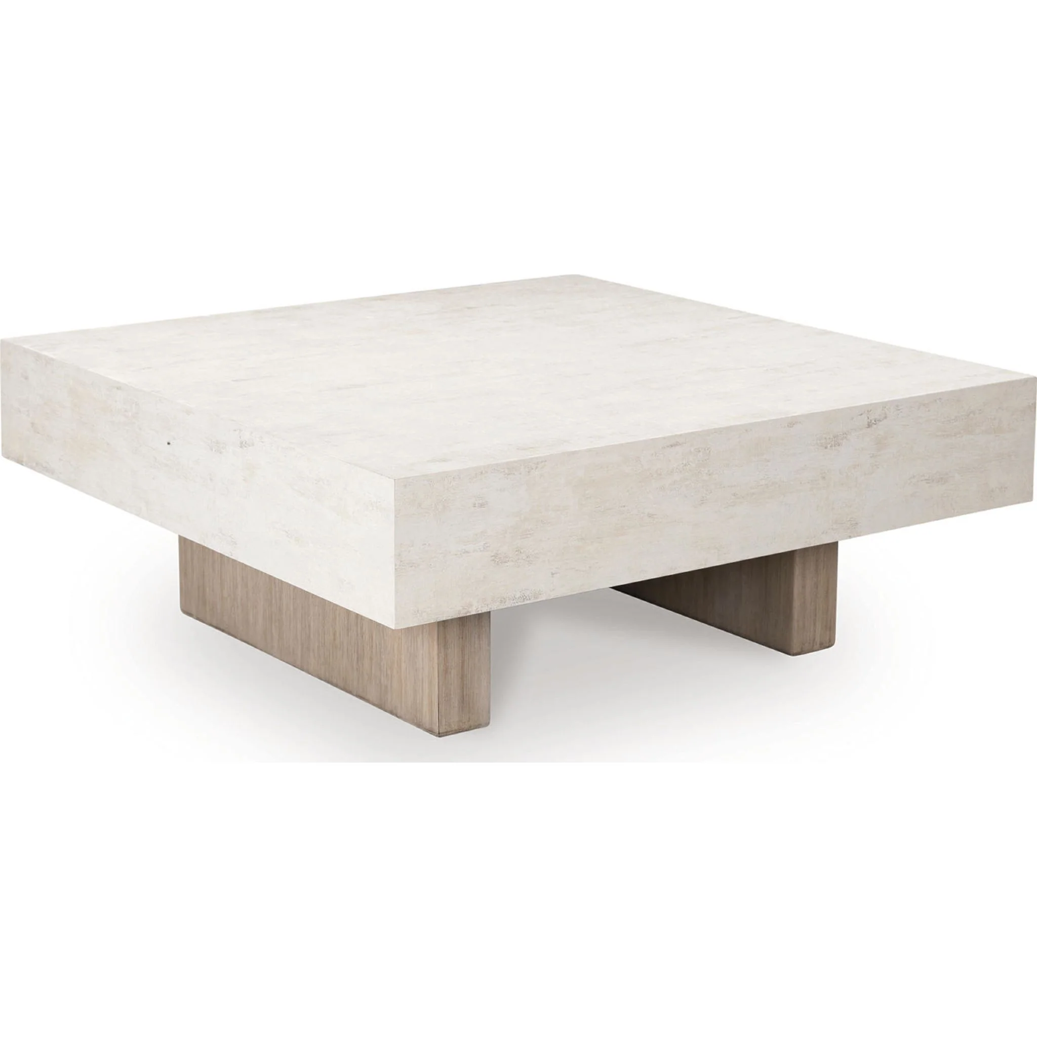 Jorlaina Coffee Table - Light Grayish Brown - Image 4