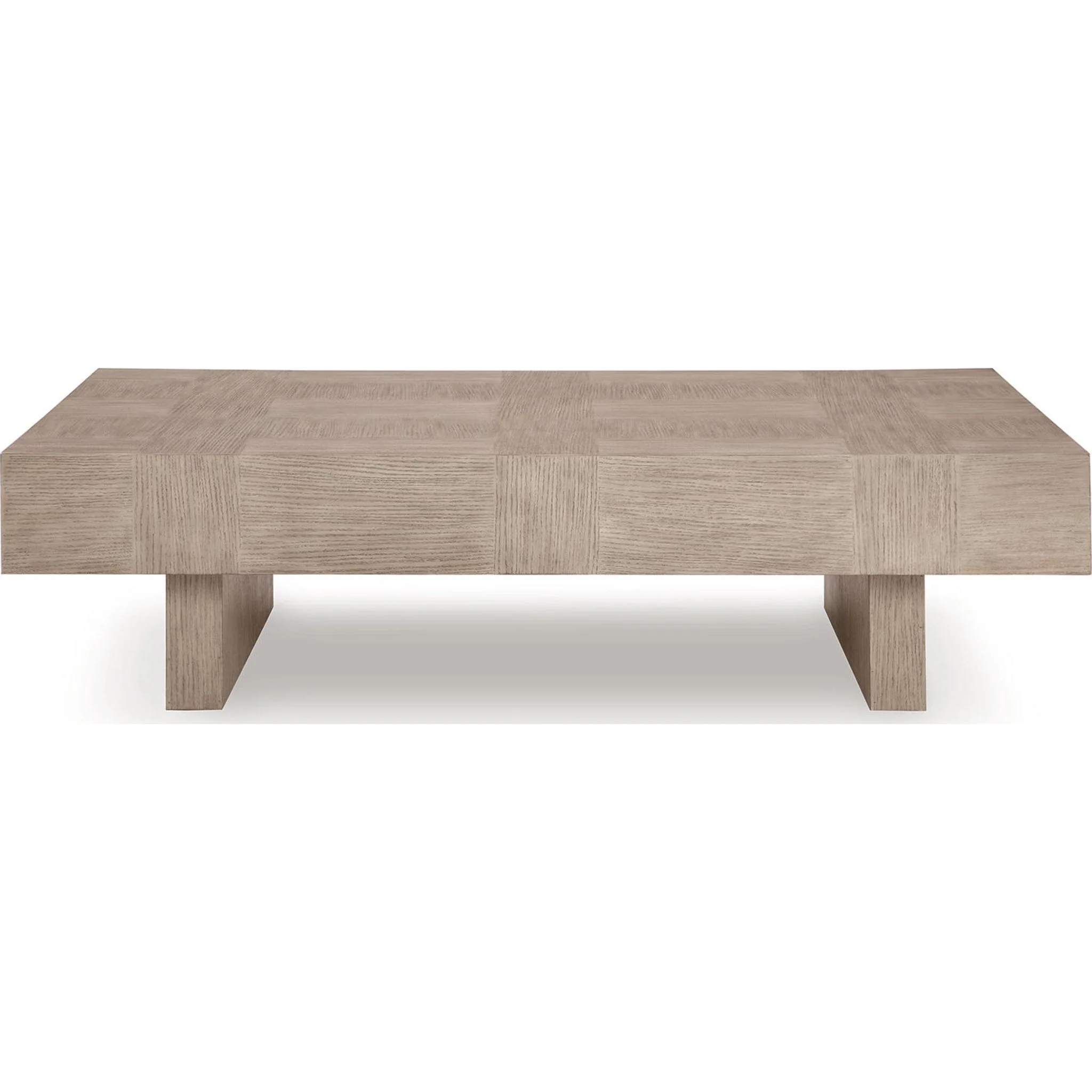 Jorlaina Coffee Table - Light Grayish Brown - Image 3