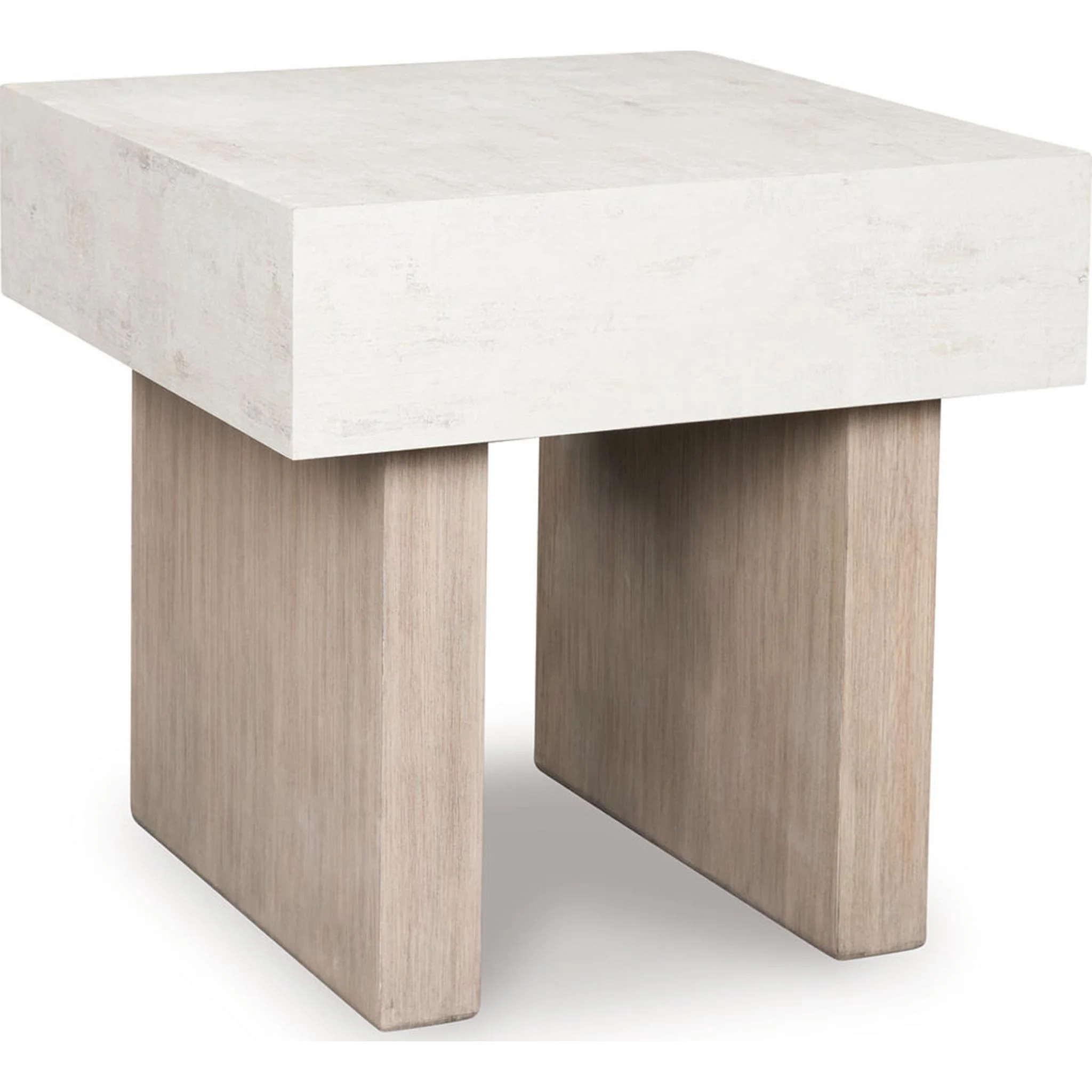 Jorlaina End Table - Light Grayish Brown - Image 4