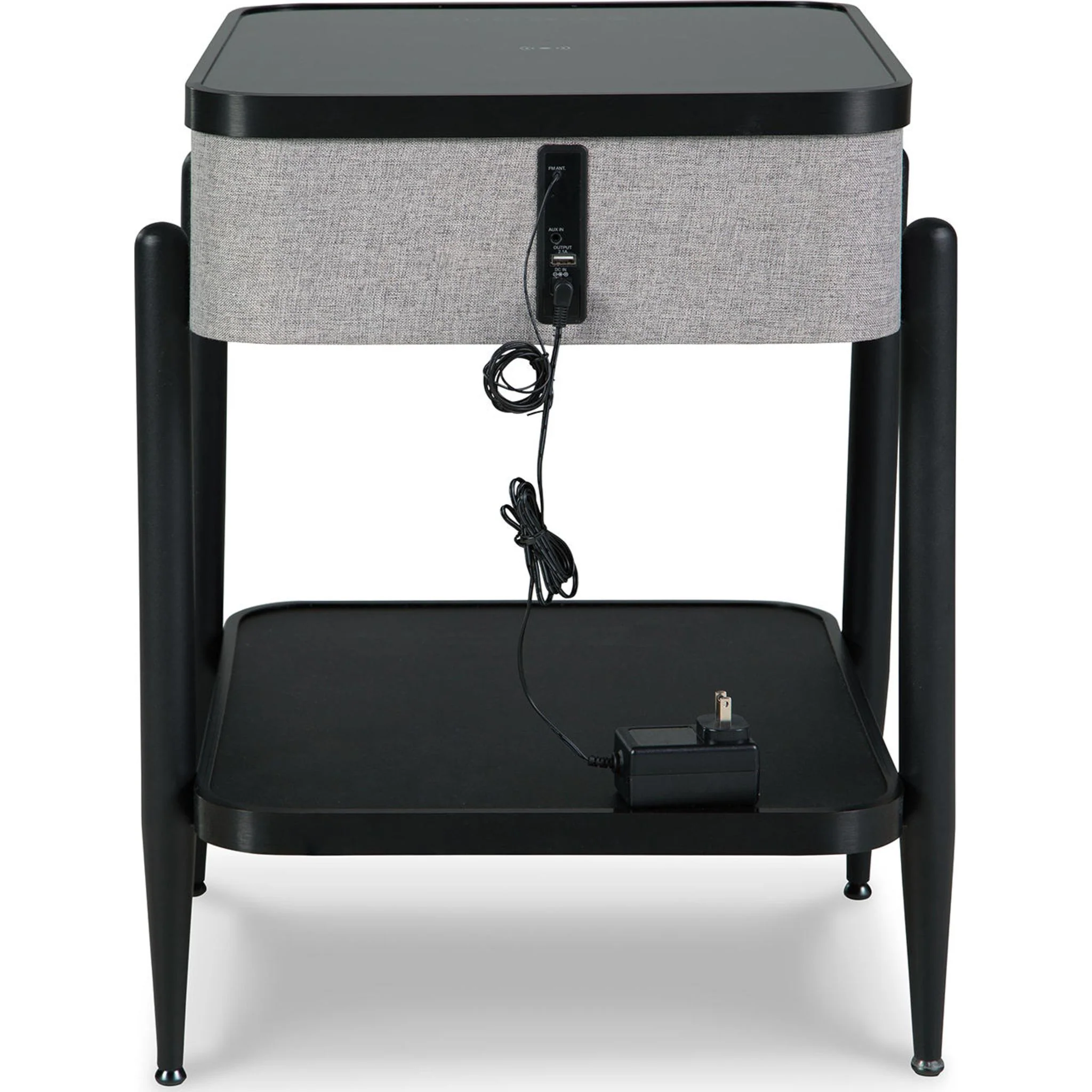 Jorvalee Accent Table - Gray/Black - Image 12
