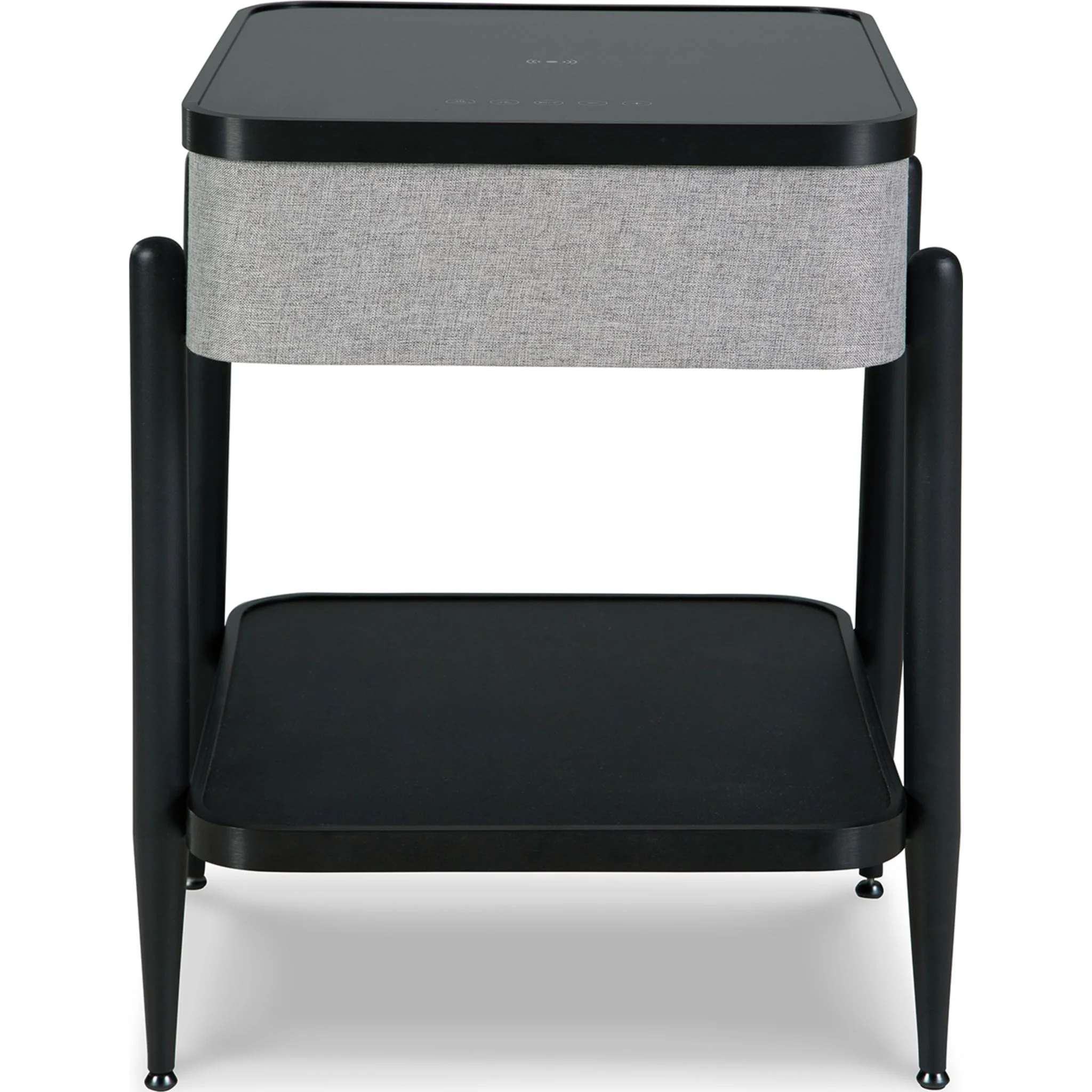 Jorvalee Accent Table - Gray/Black - Image 3