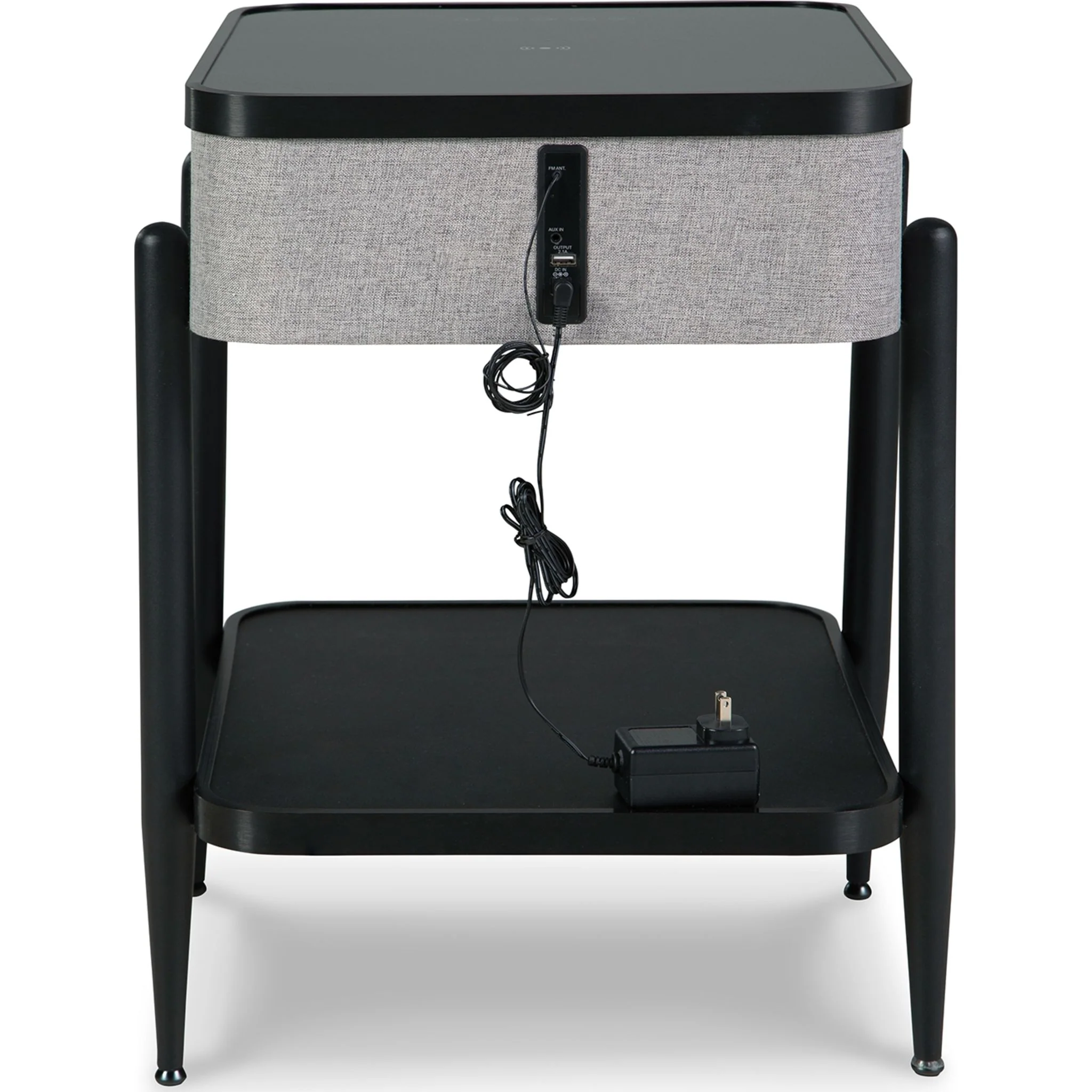 Jorvalee Accent Table - Gray/Black - Image 5