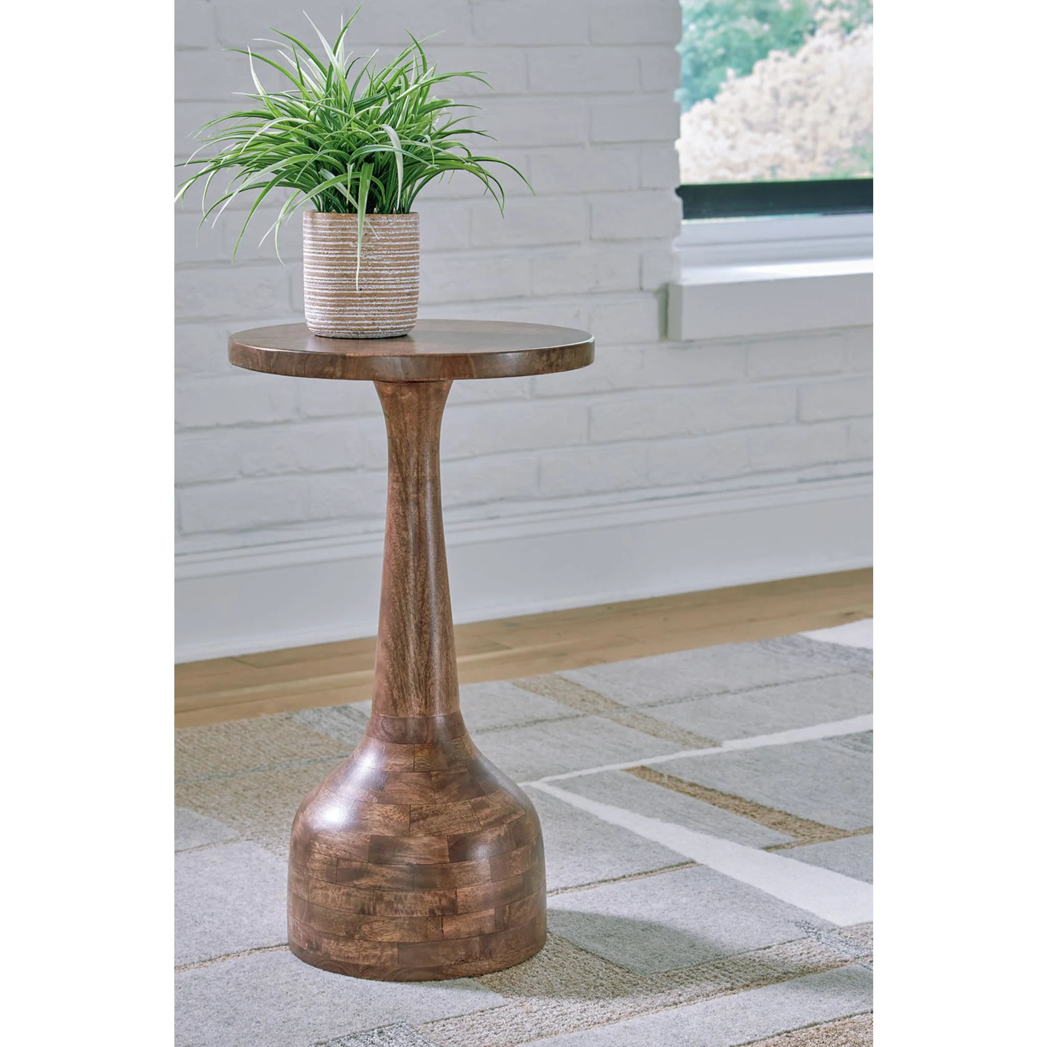 Joville Accent Table - Medium Brown - Image 2