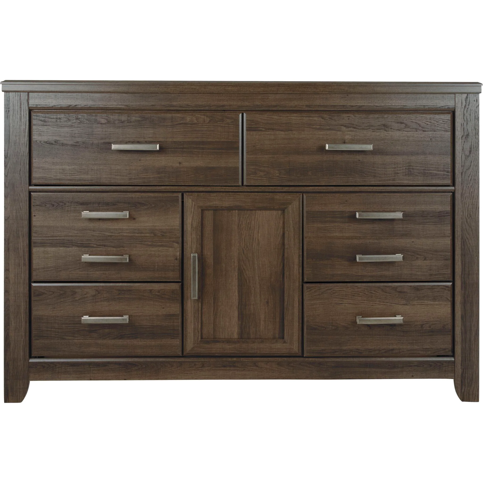Juararo 6 Piece Queen Panel Bedroom - Dark Brown - Image 3