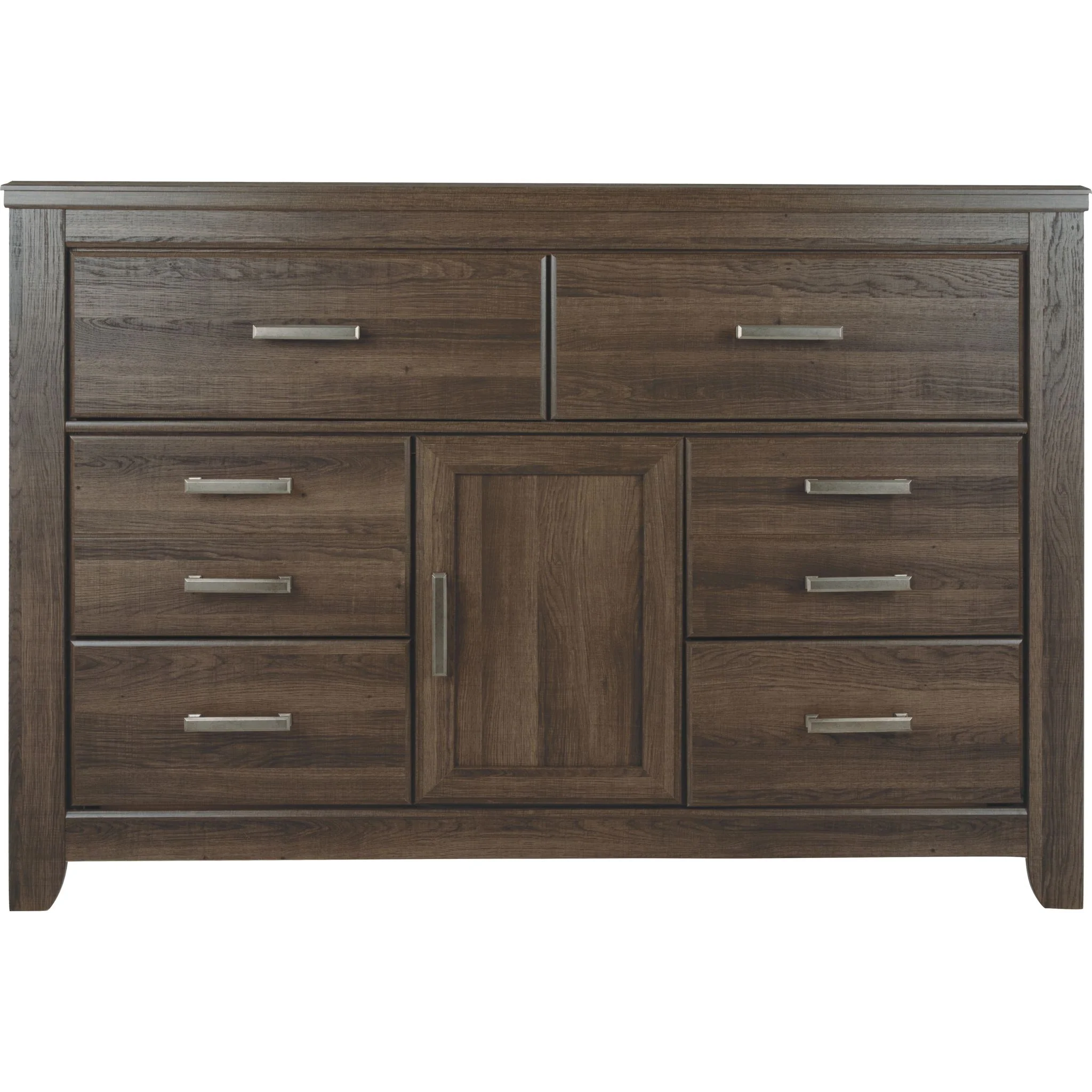 Juararo Dresser and Mirror - Dark Brown - Image 11