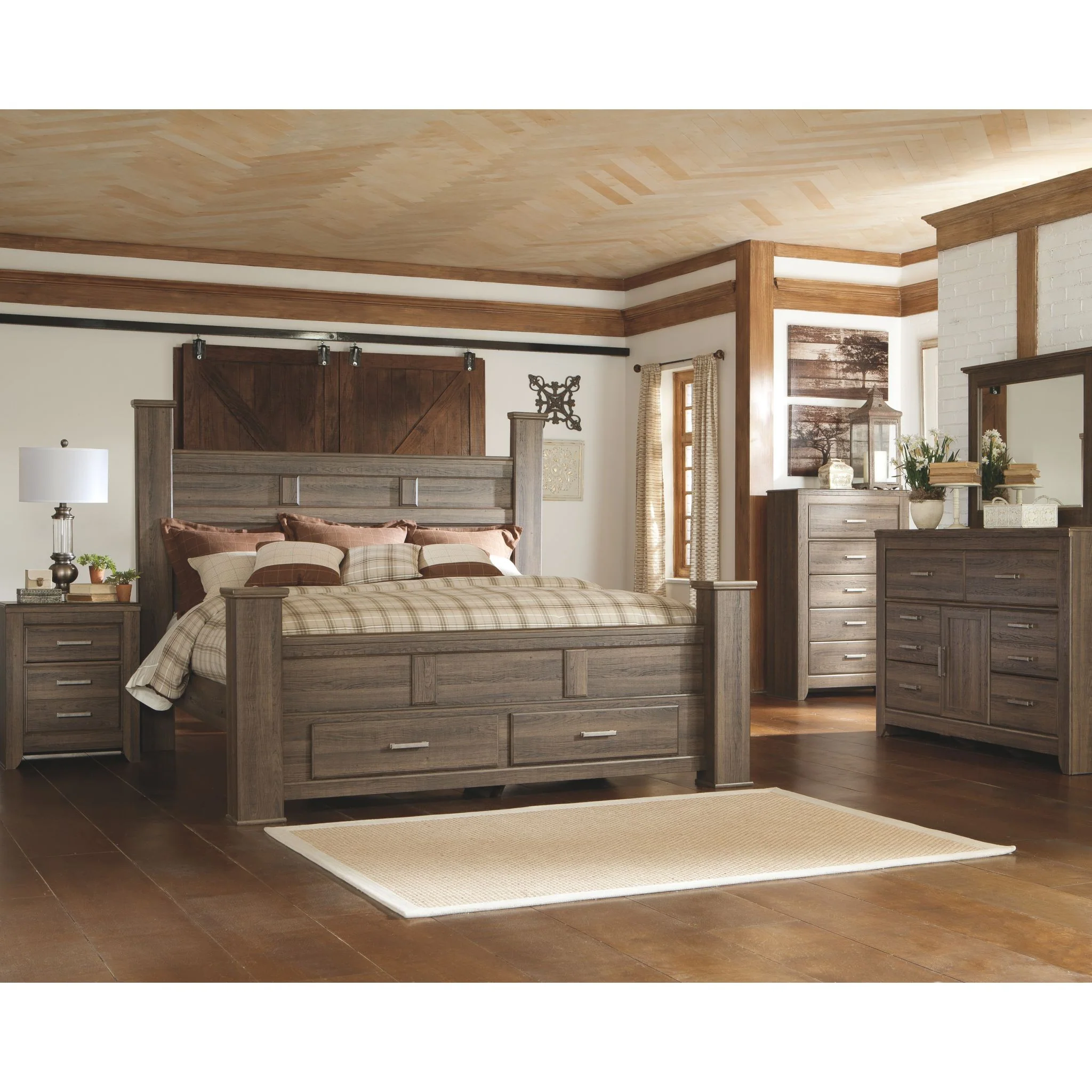Juararo Dresser and Mirror - Dark Brown - Image 3