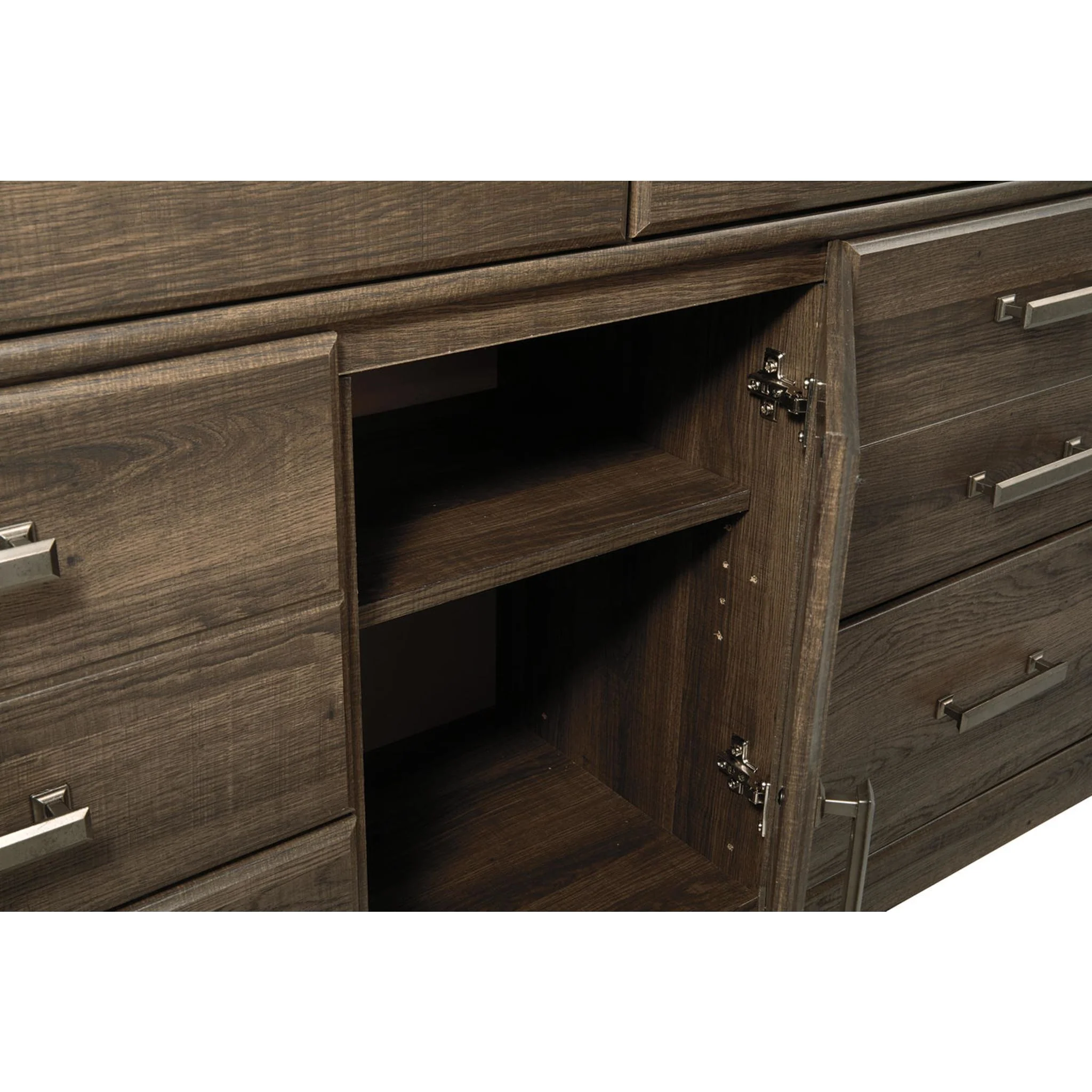 Juararo Dresser and Mirror - Dark Brown - Image 51