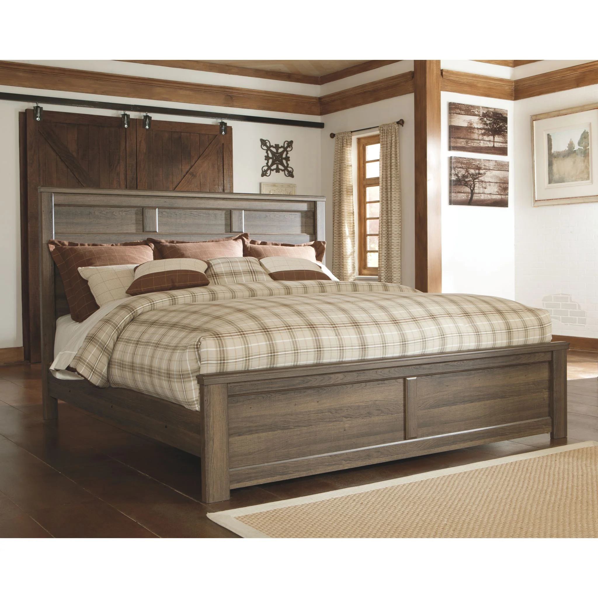 Juararo Panel Bed - Dark Brown - Image 12