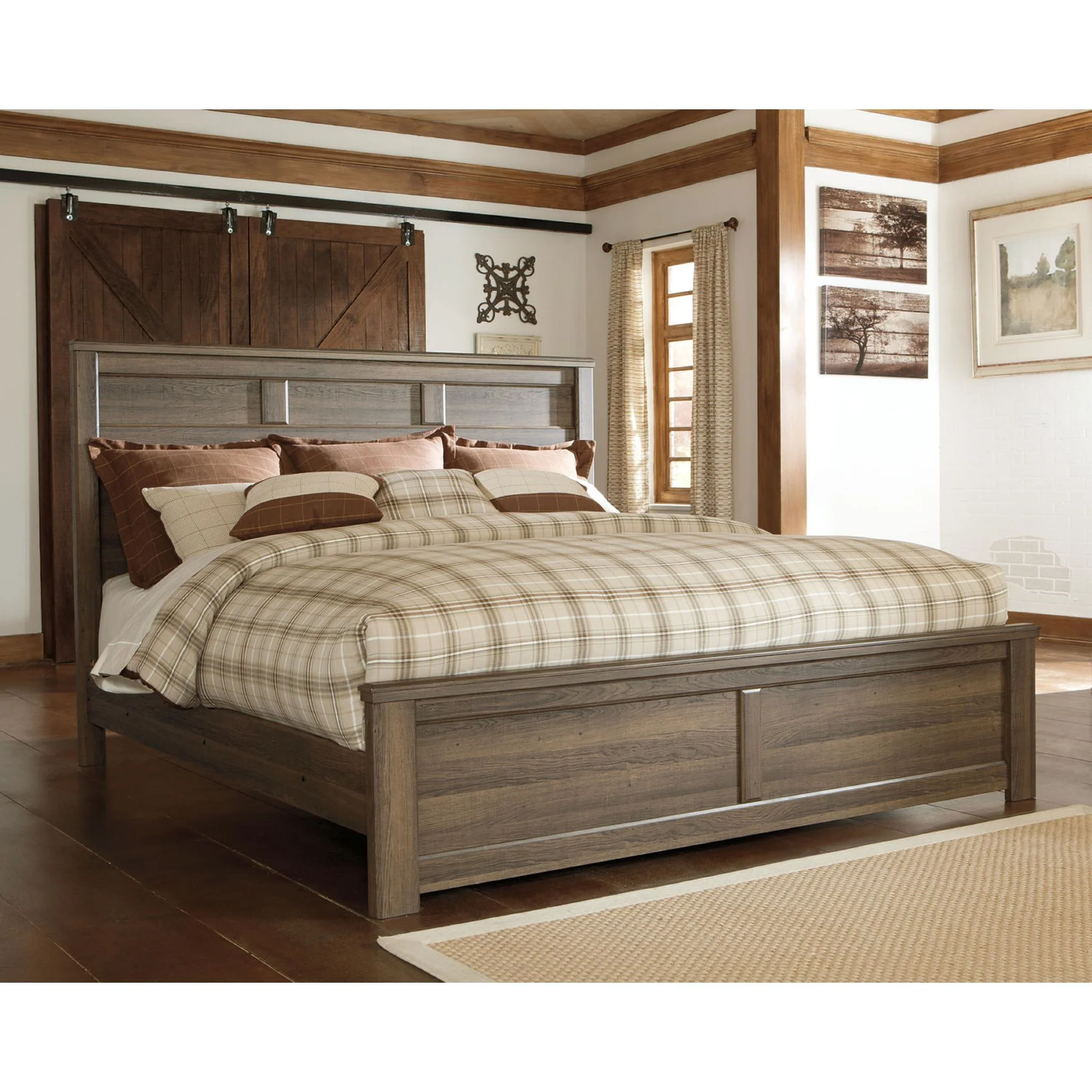 Juararo Panel Bed - Dark Brown - Image 21