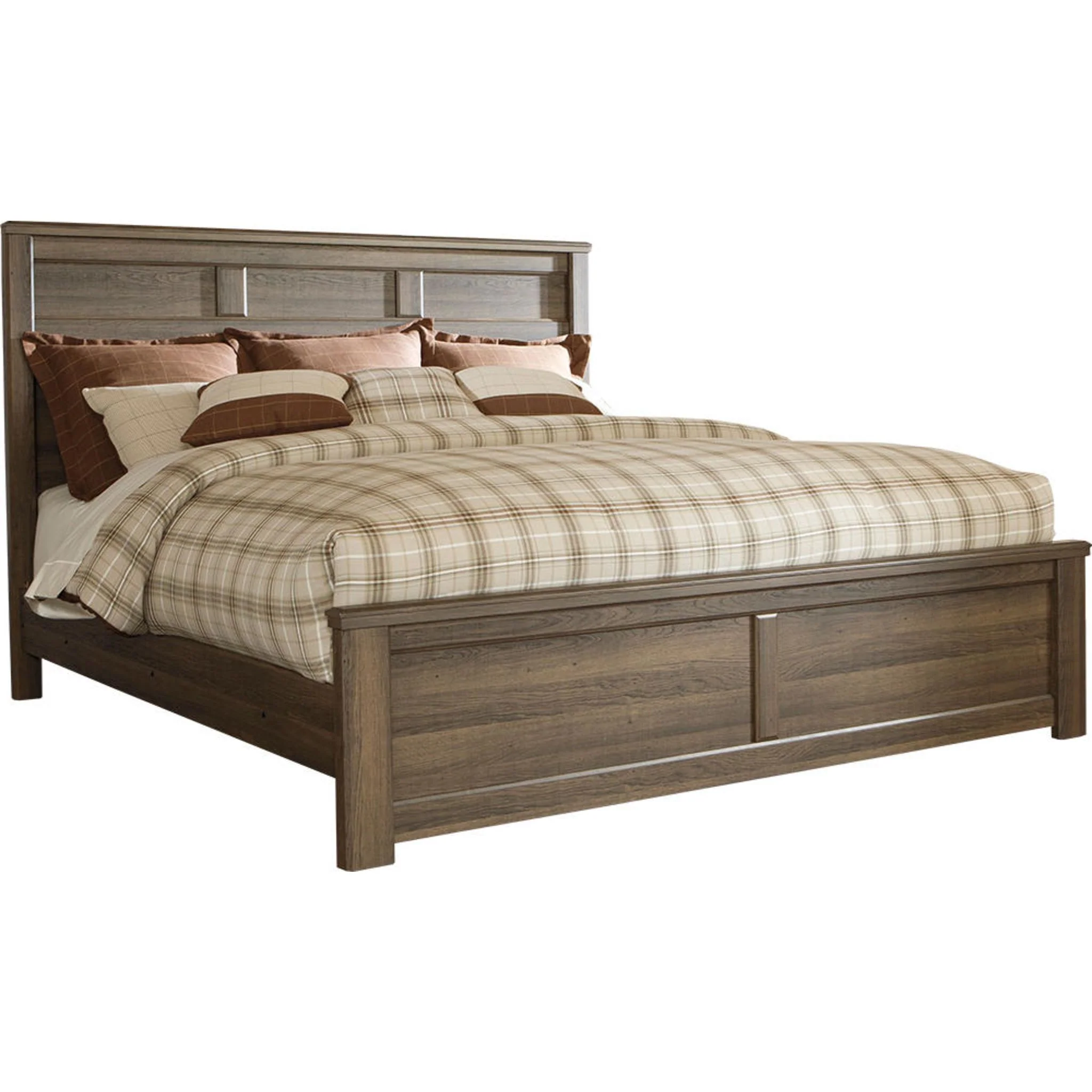 Juararo Panel Bed - Dark Brown - Image 30