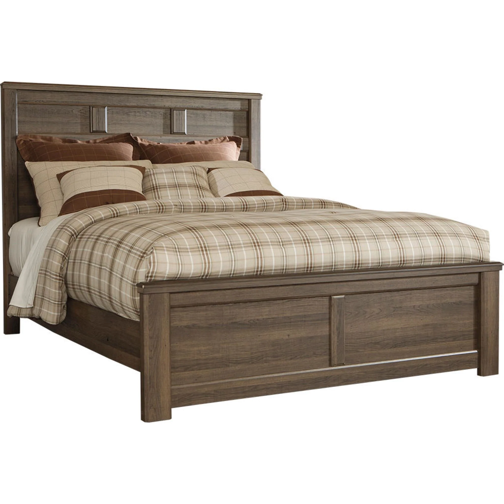 Juararo Panel Bed - Dark Brown - Image 8