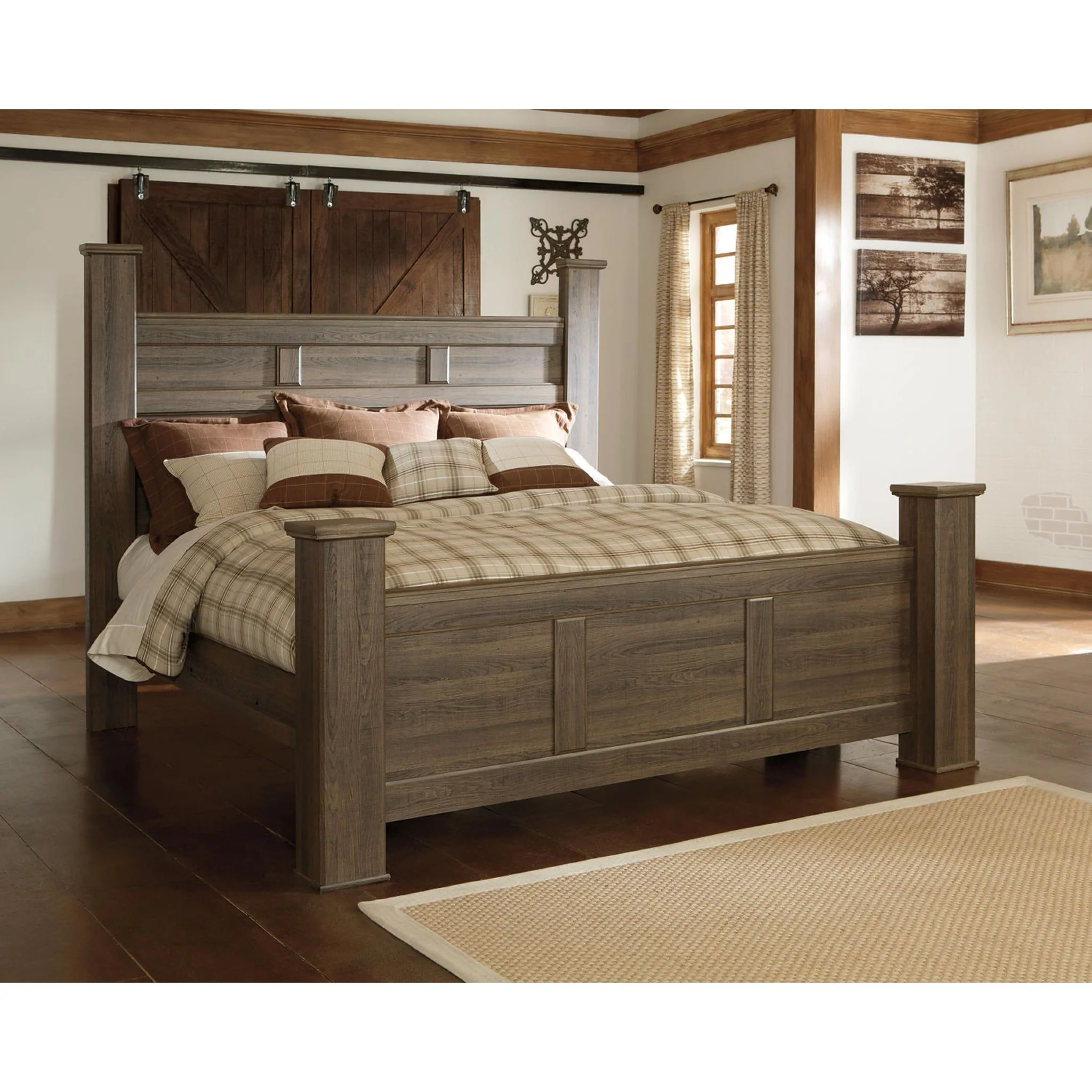 Juararo Poster Bed - Dark Brown - Image 21