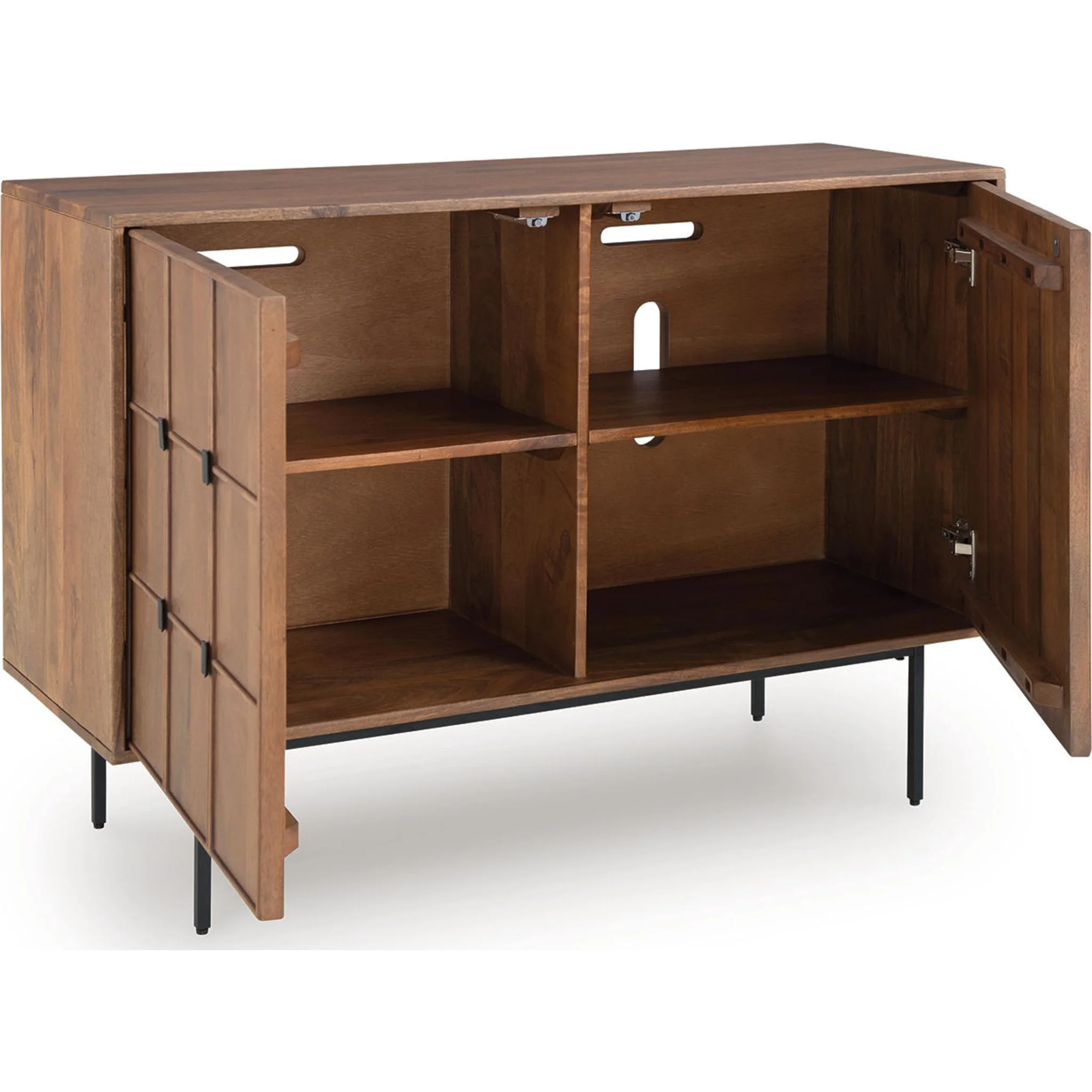 Juddins Accent Cabinet - Brown - Image 5