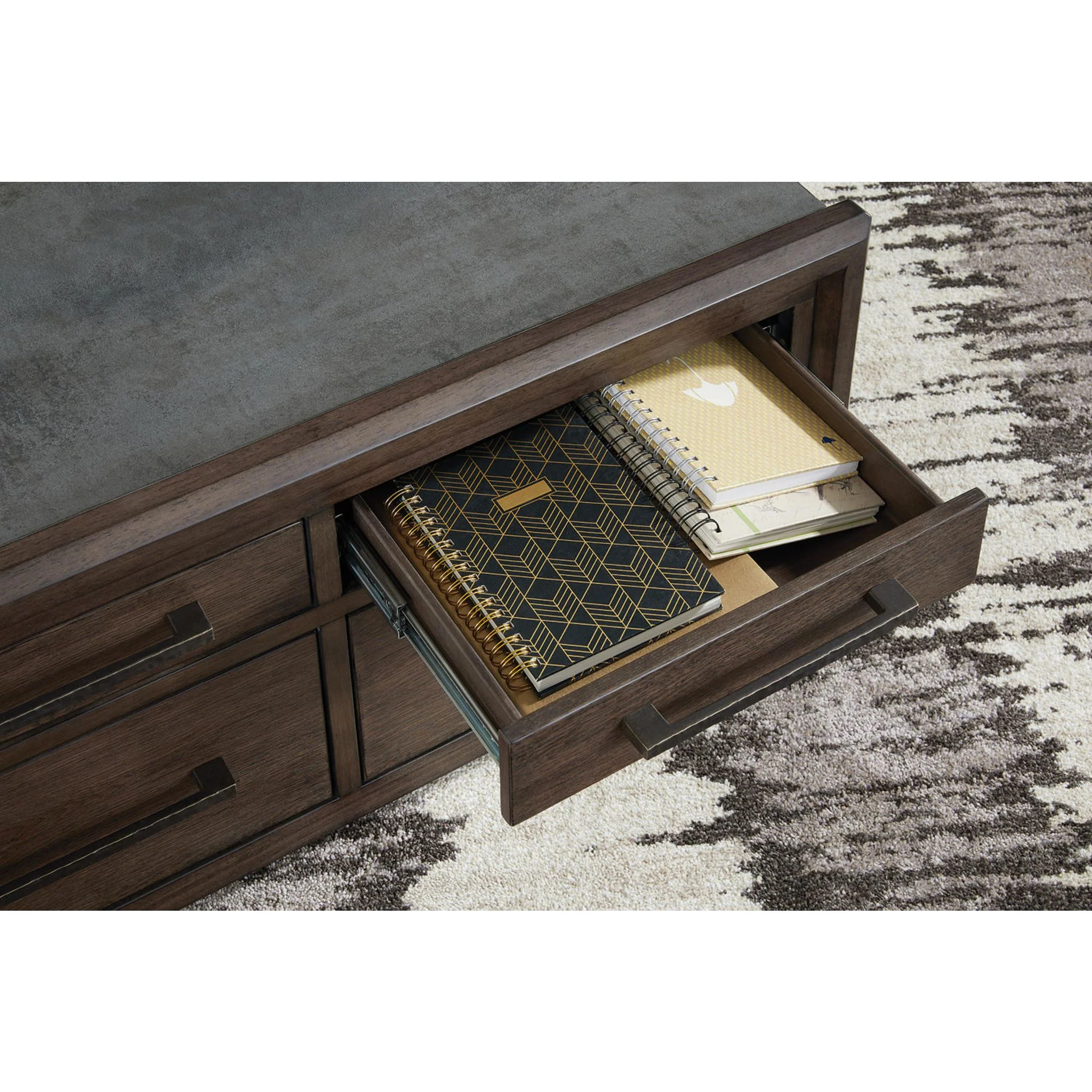 Kallenny Coffee Table - Brown/Gray - Image 12