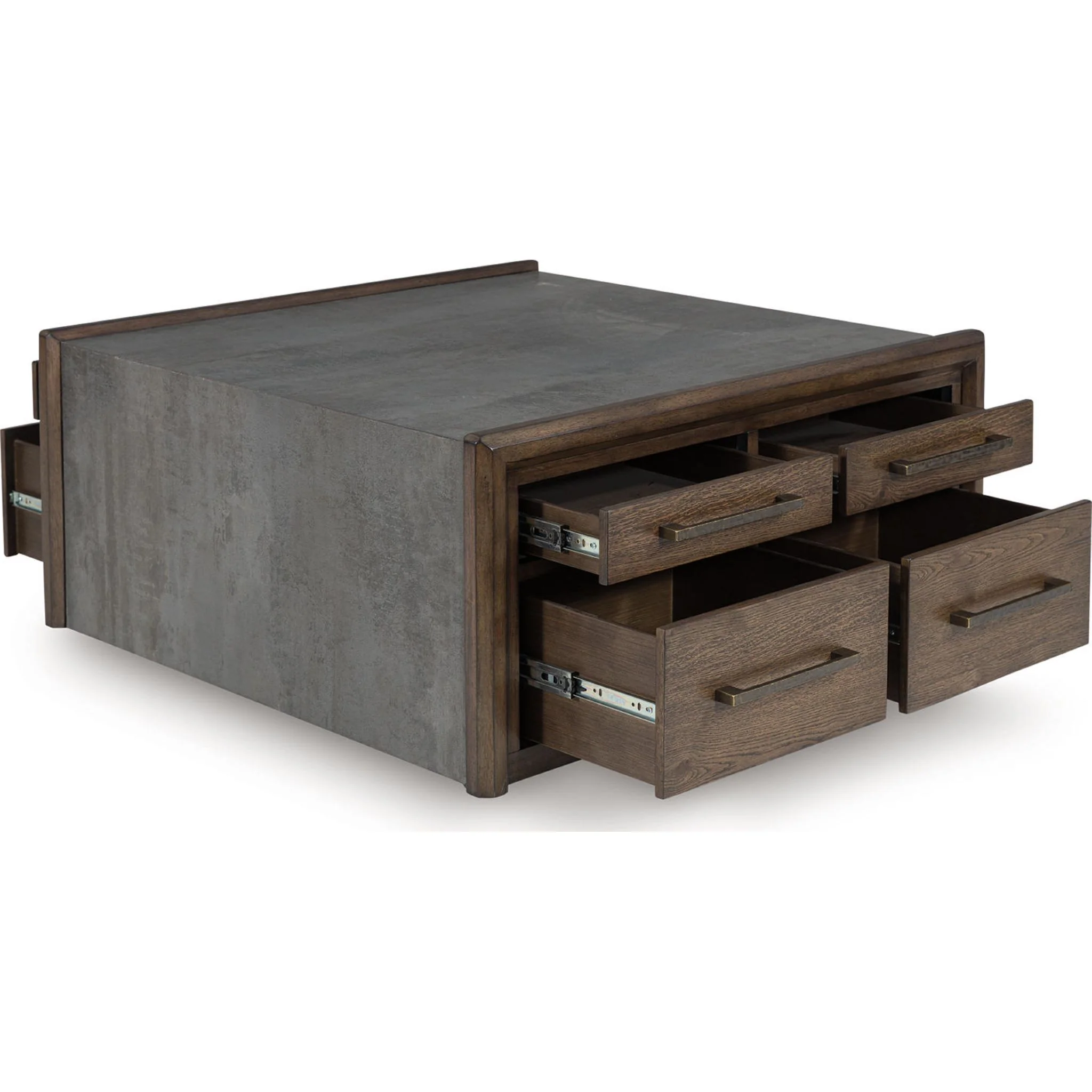 Kallenny Coffee Table - Brown/Gray - Image 4