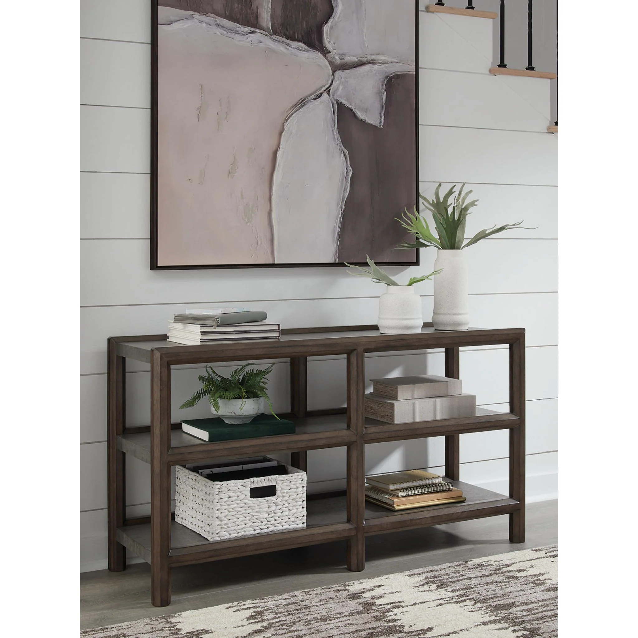 Kallenny Sofa Table - Brown/Gray - Image 2