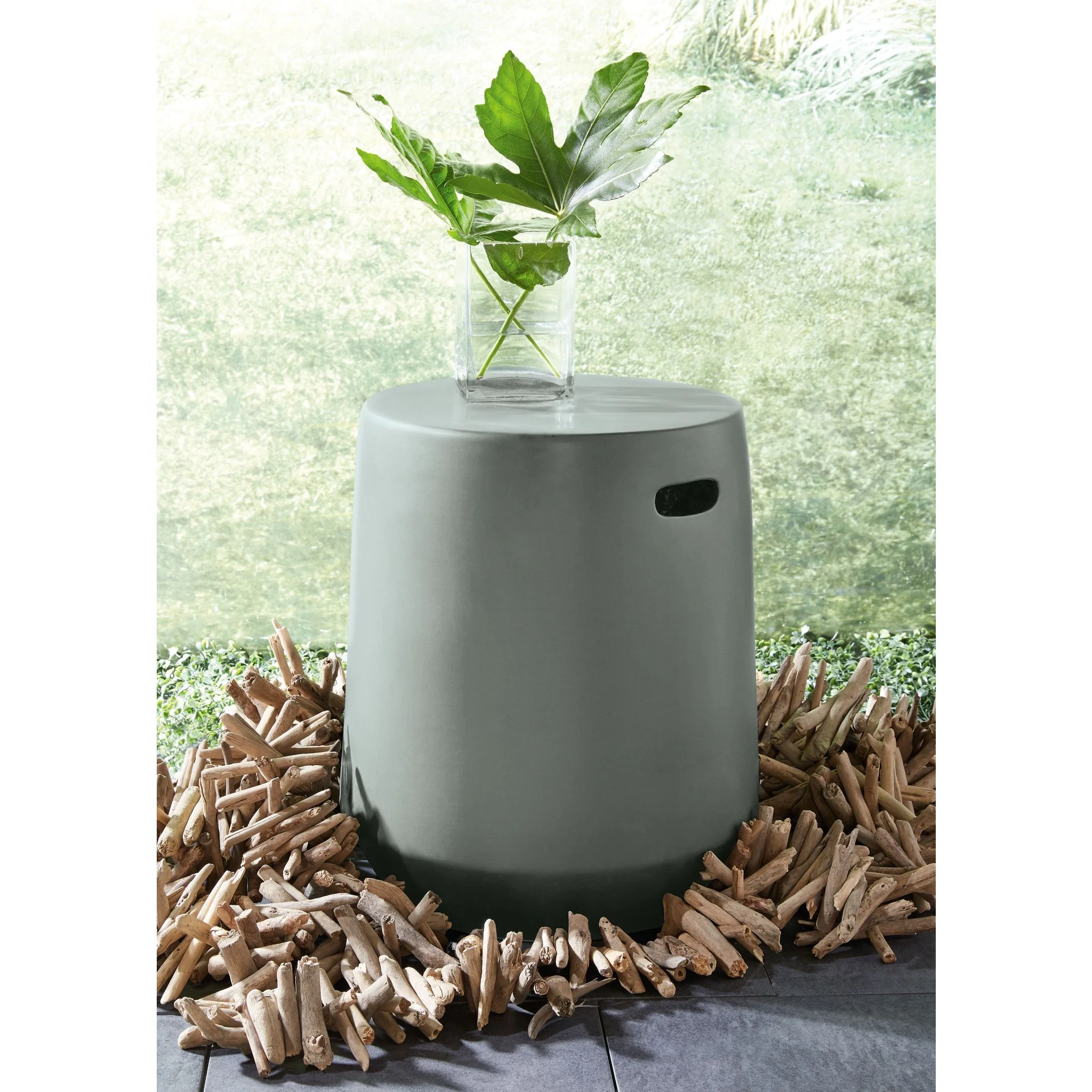 Kalmunds Stool - Gray - Image 2