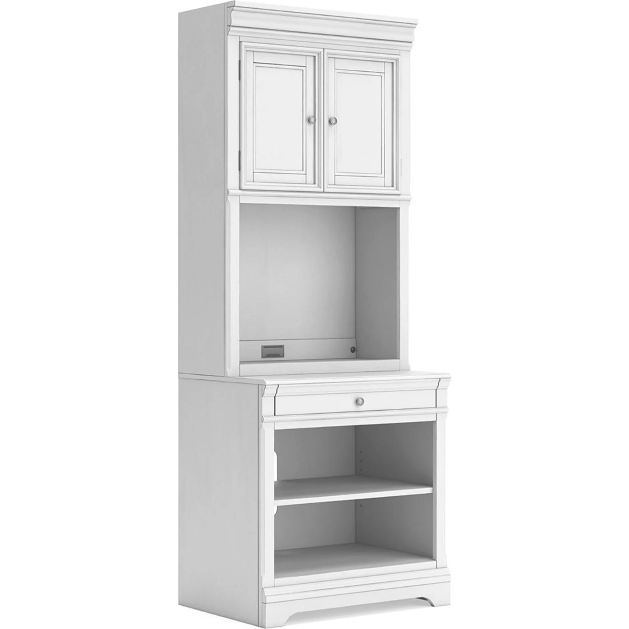 Kanwyn Bookcase - Whitewash - Image 4