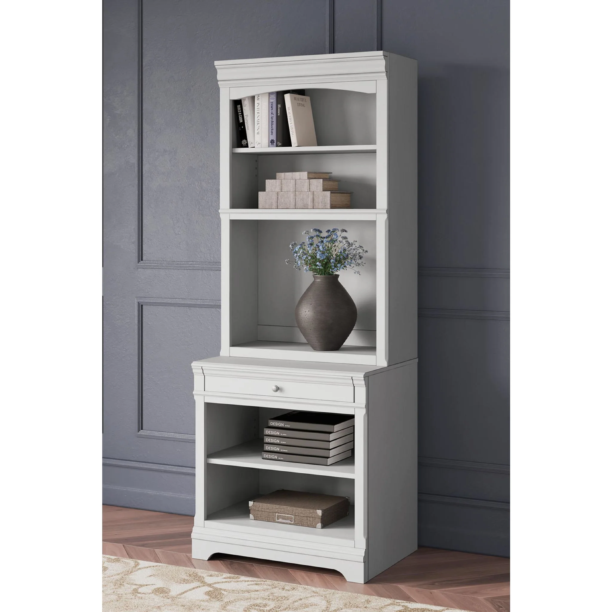 Kanwyn Bookcase - Whitewash - Image 2