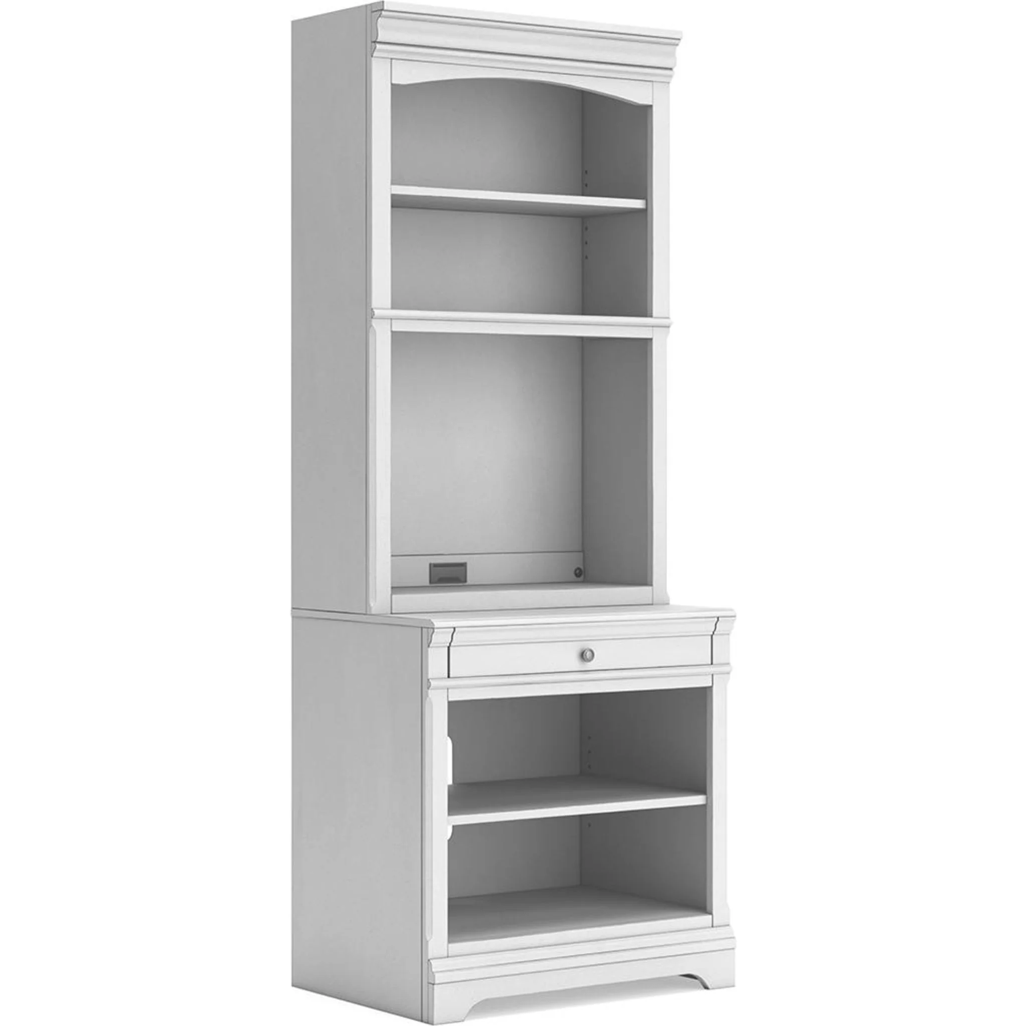Kanwyn Bookcase - Whitewash - Image 4