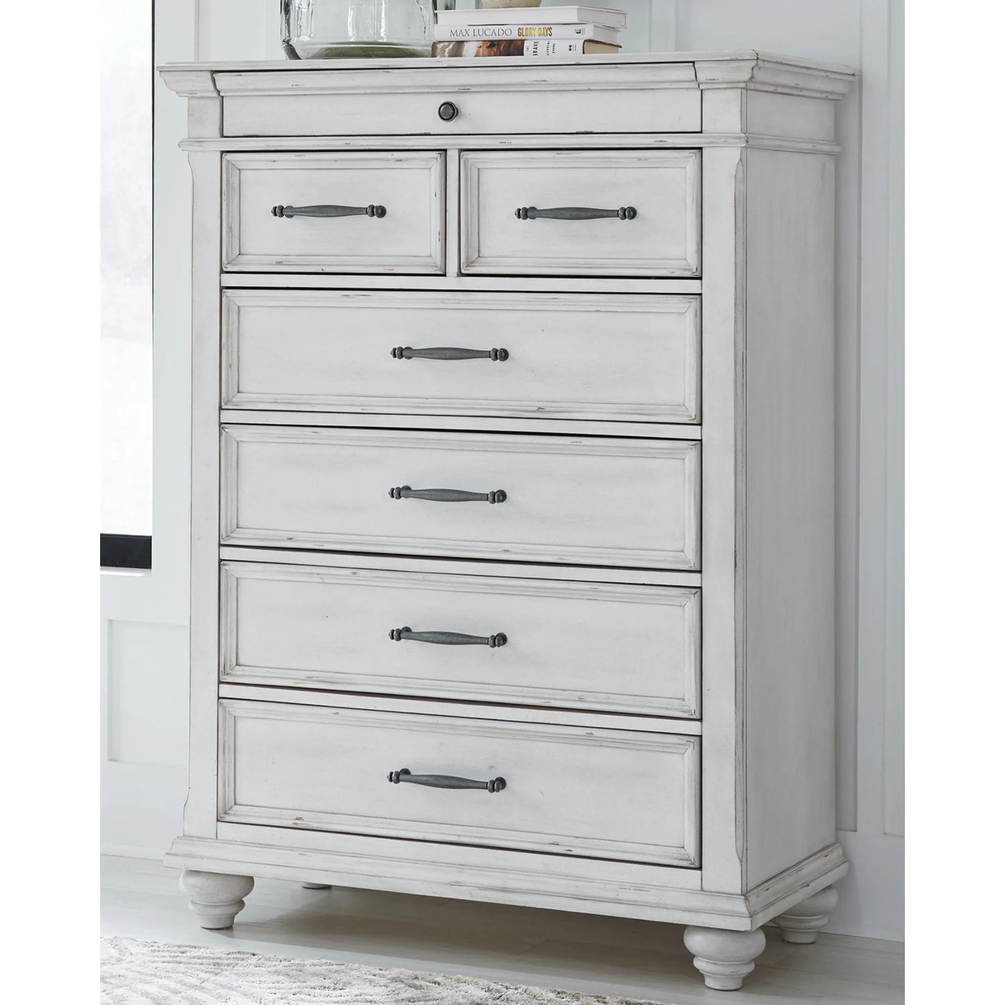 Kanwyn Chest - Whitewash - Image 8