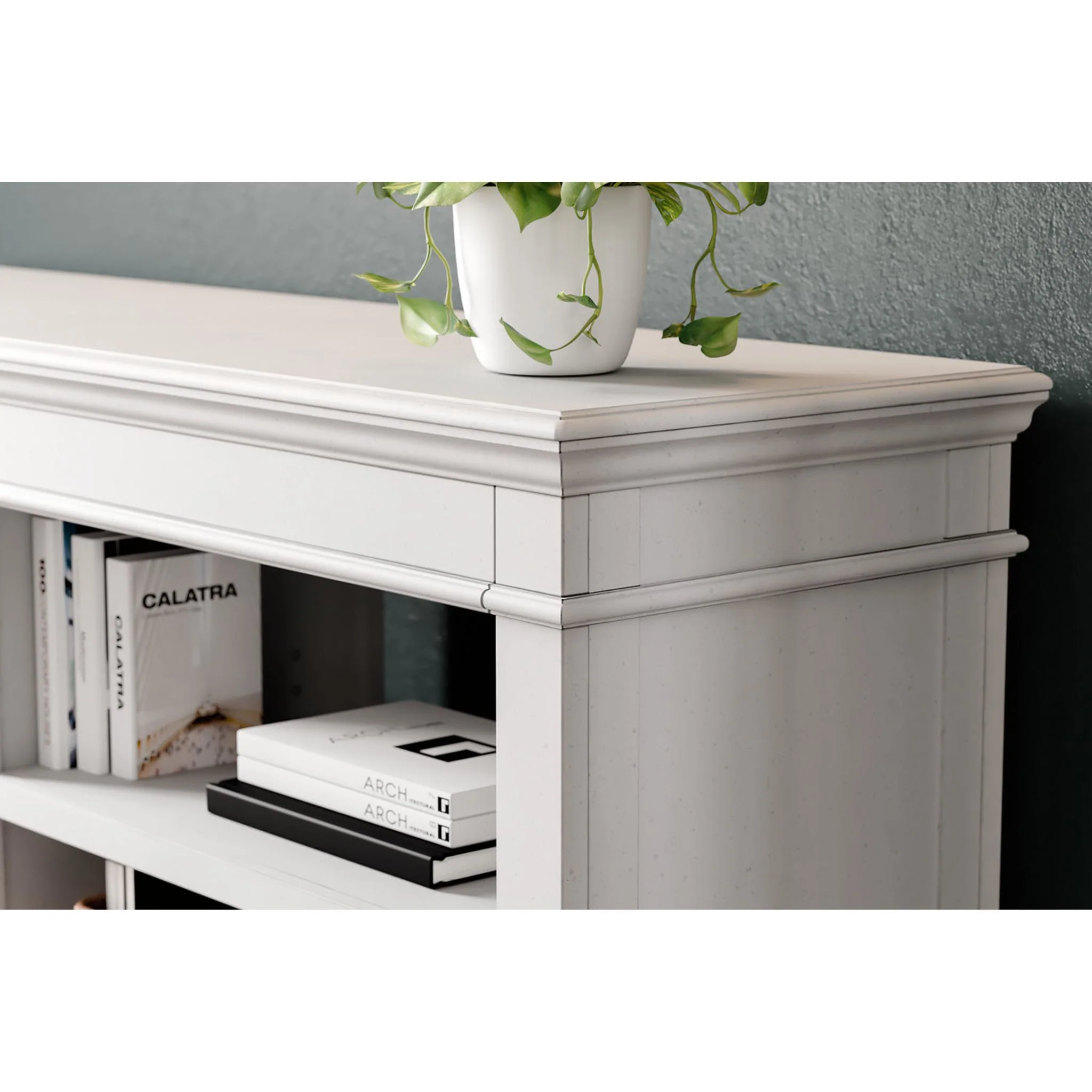 Kanwyn Credenza - Whitewash - Image 18