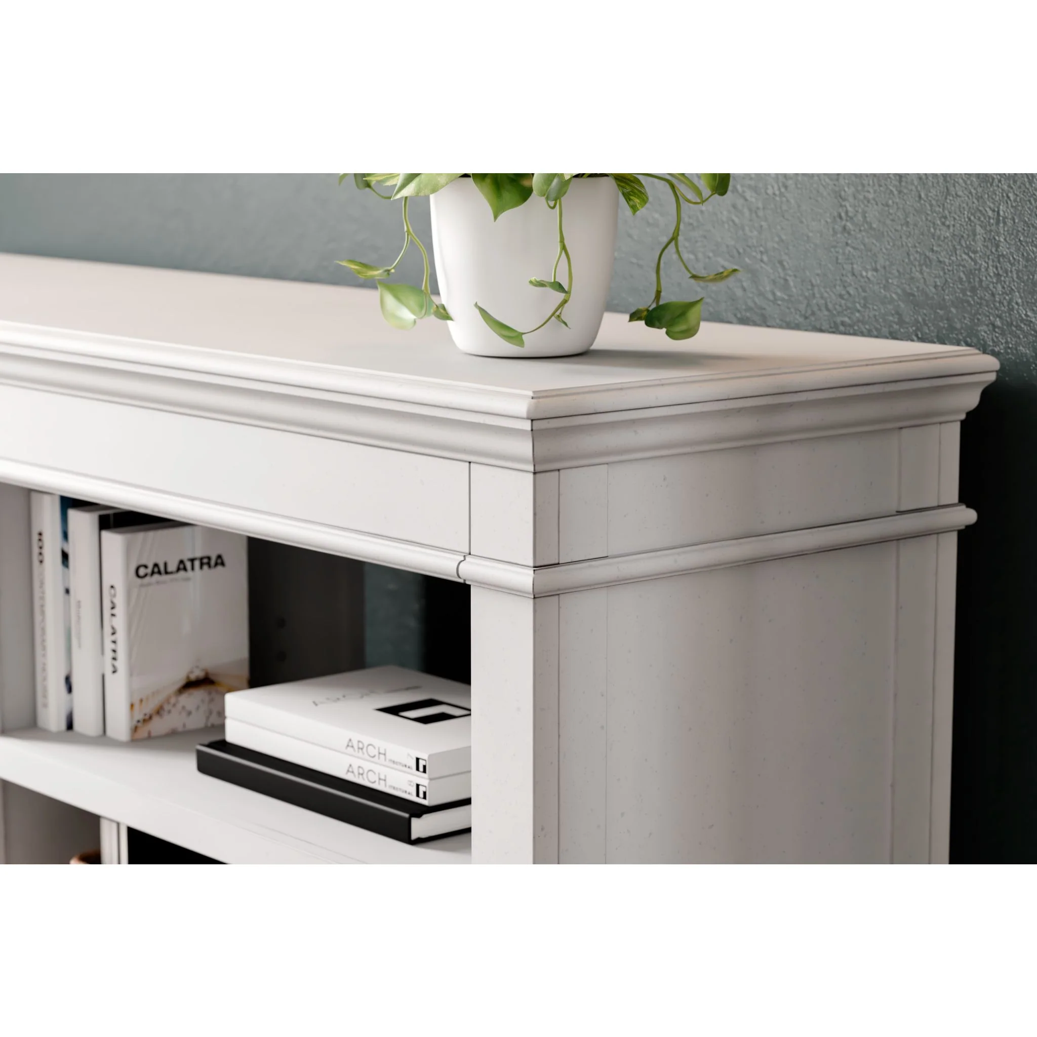 Kanwyn Credenza - Whitewash - Image 9