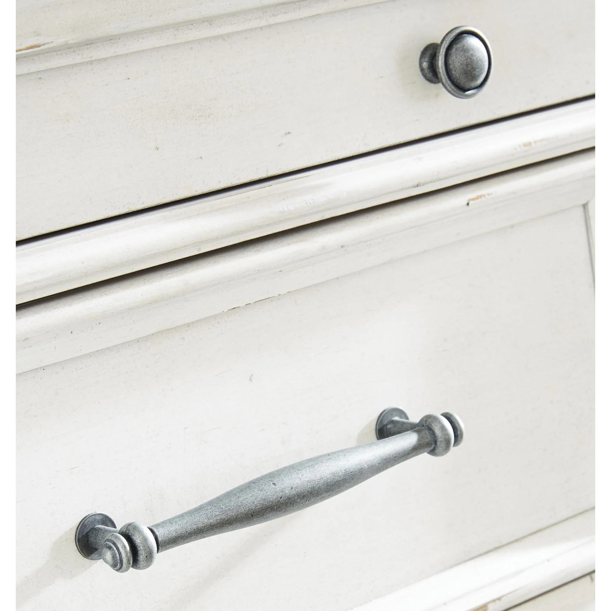 Kanwyn Dresser and Mirror - Whitewash - Image 18