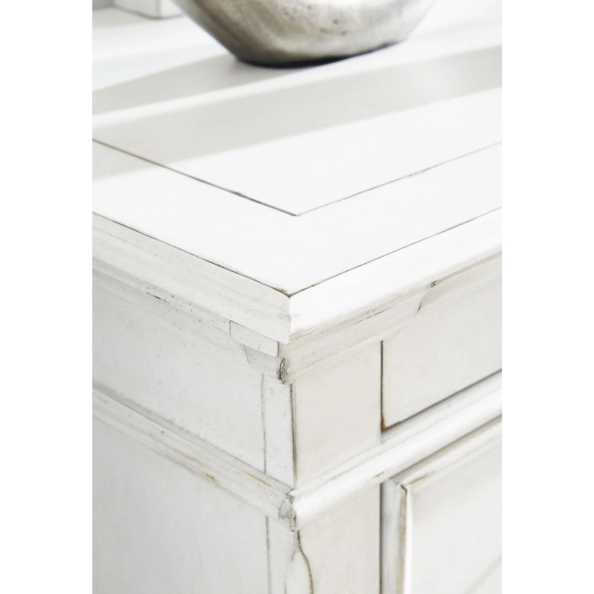 Kanwyn Dresser and Mirror - Whitewash - Image 19