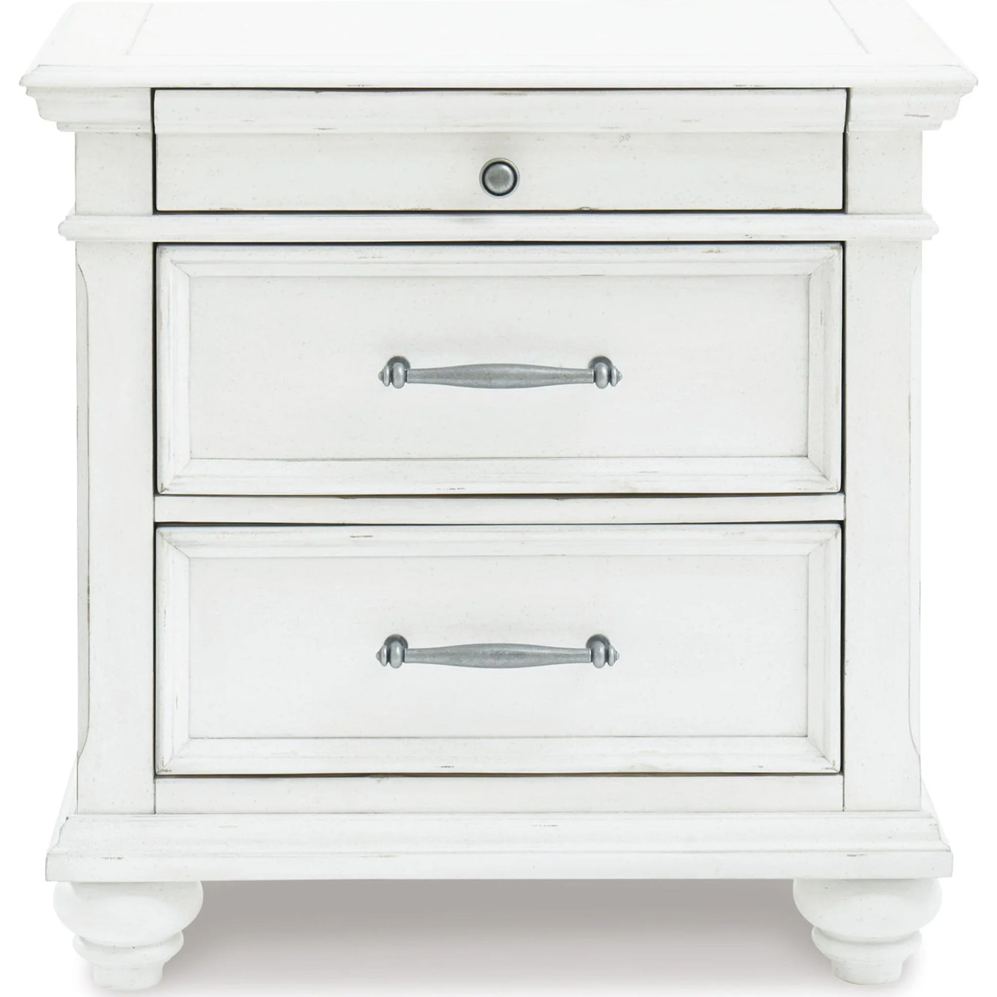 Kanwyn Nightstand - Whitewash - Image 10