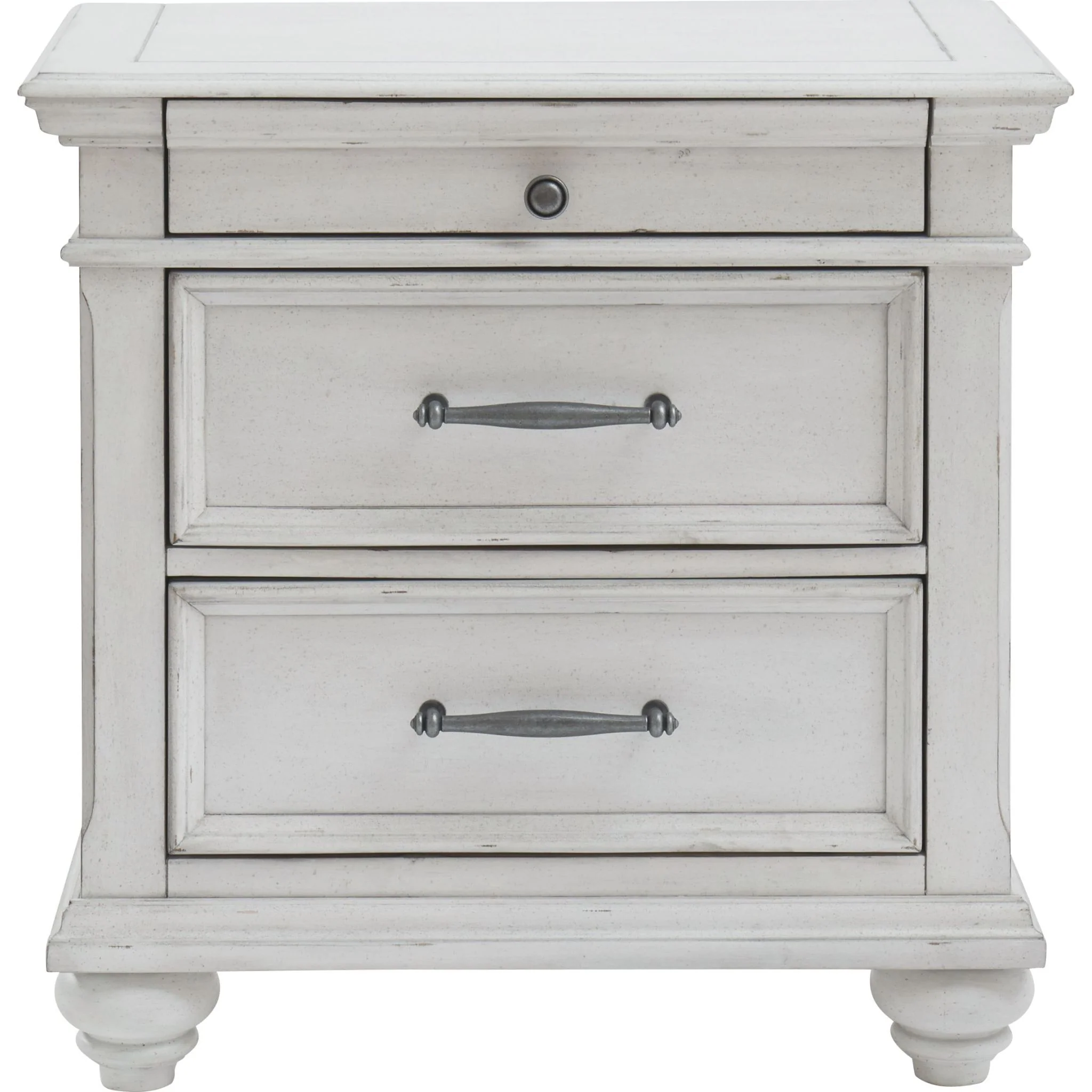 Kanwyn Nightstand - Whitewash - Image 3