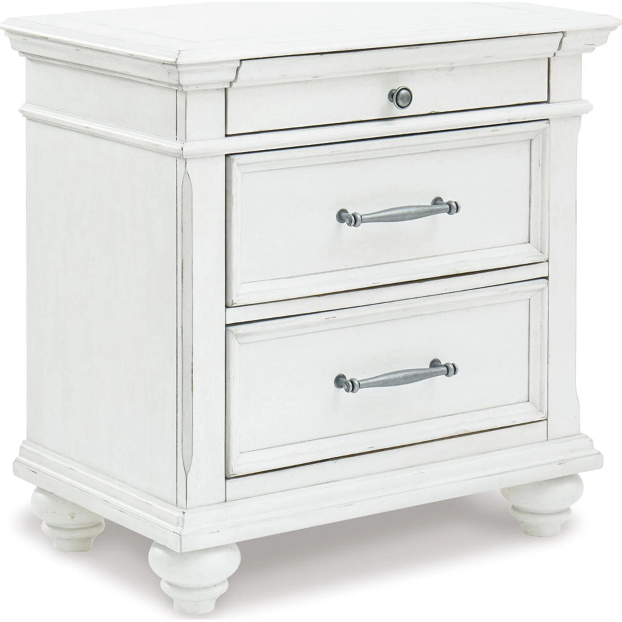 Kanwyn Nightstand - Whitewash - Image 8