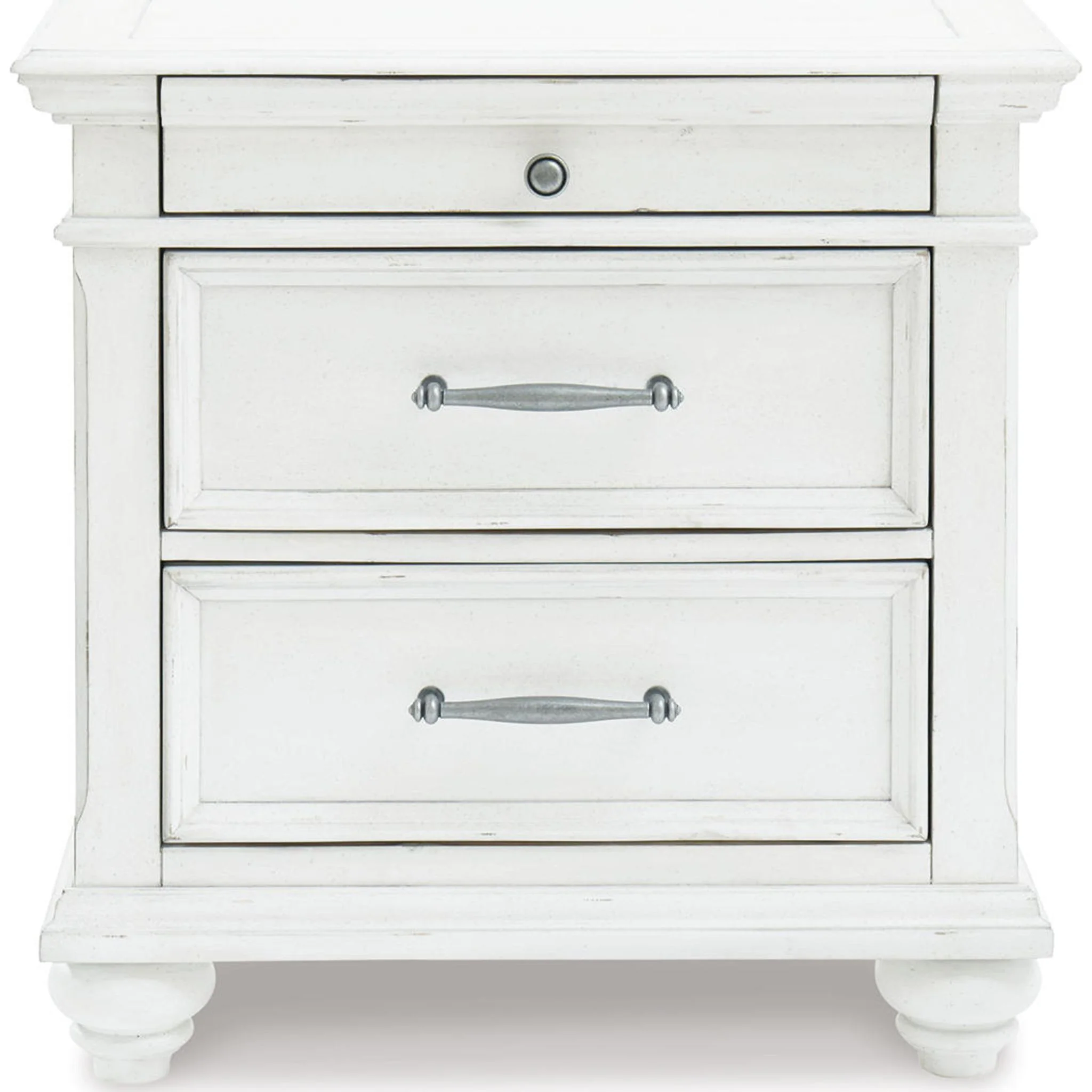 Kanwyn Nightstand - Whitewash - Image 9