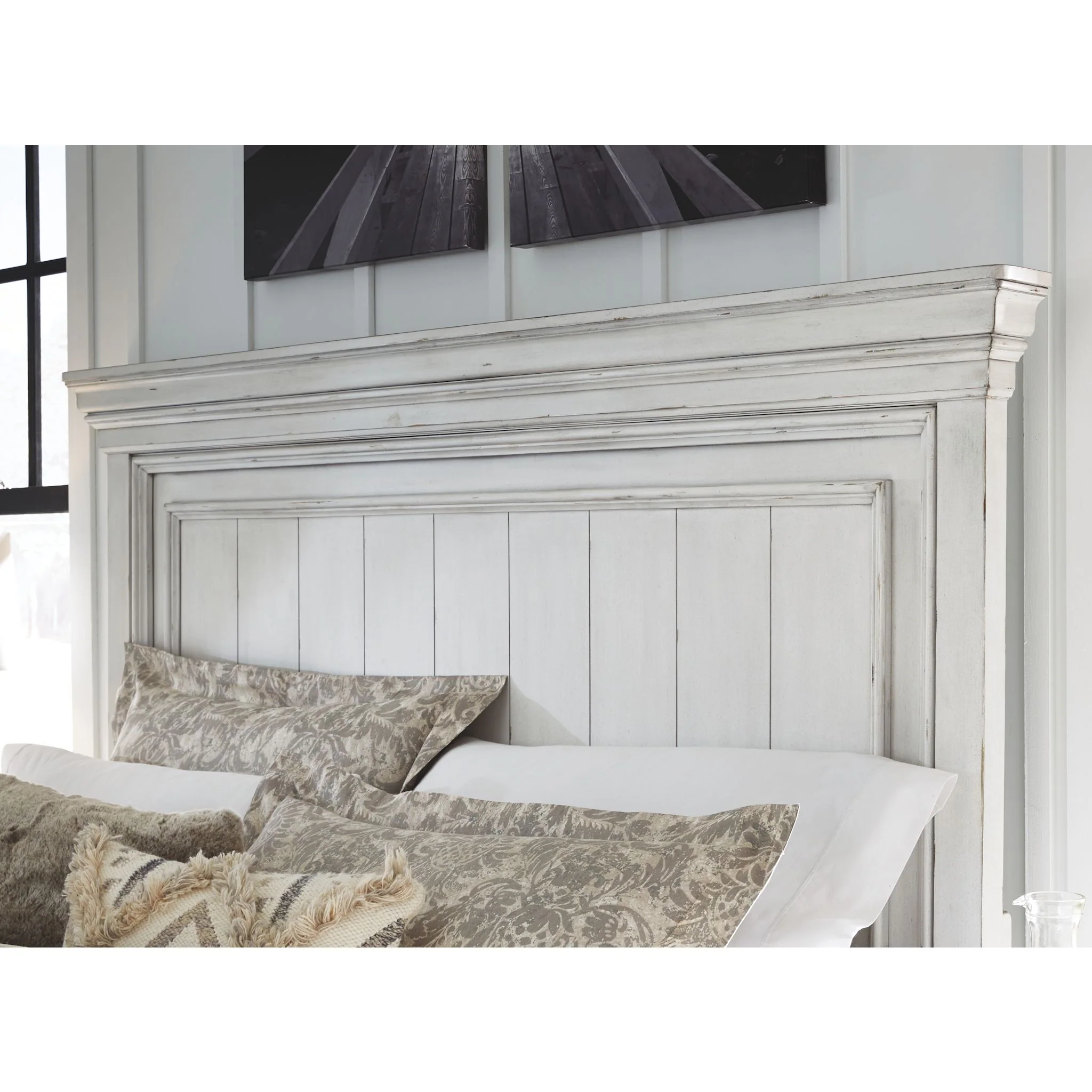 Kanwyn Storage Bed - Whitewash - Image 54