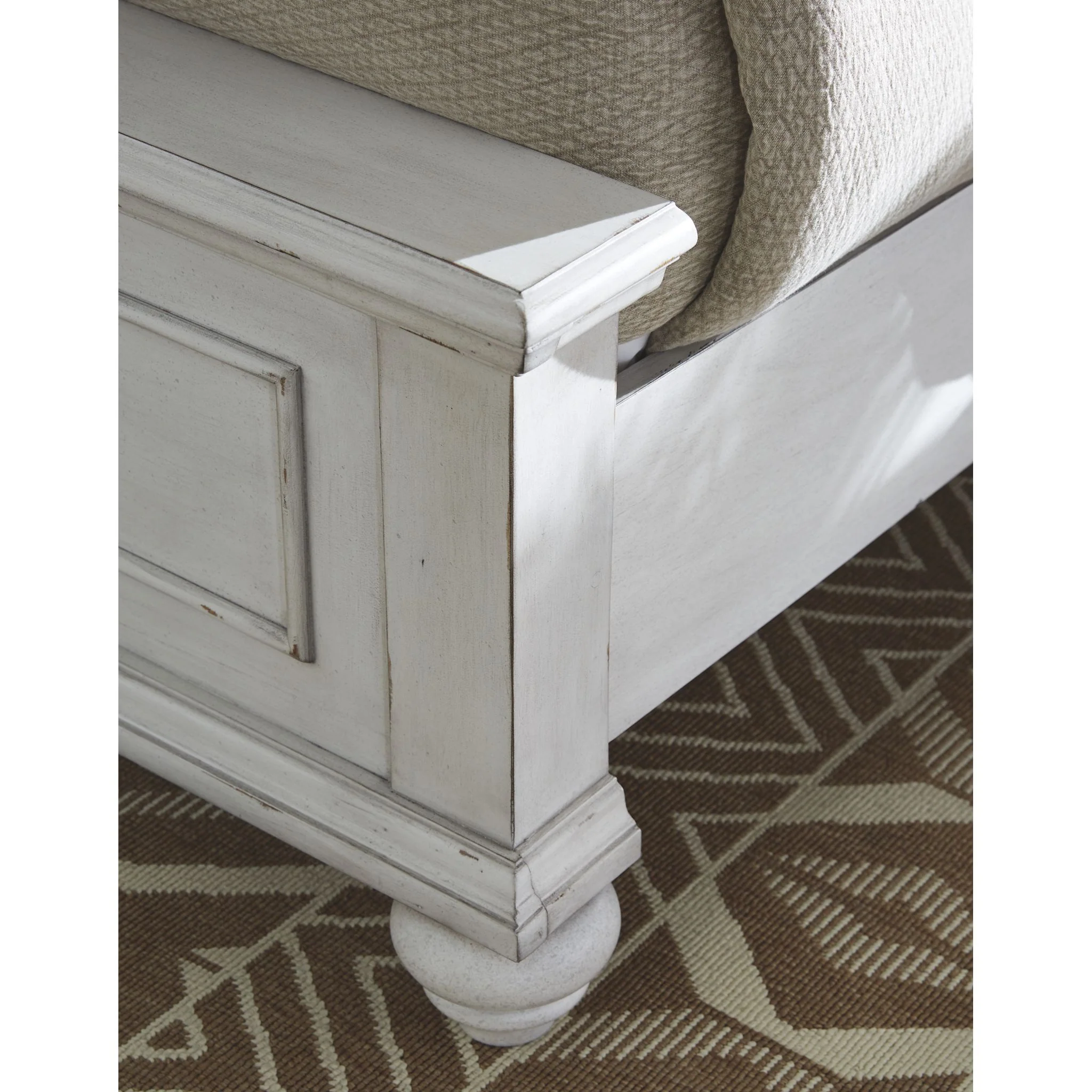 Kanwyn Storage Bed - Whitewash - Image 55