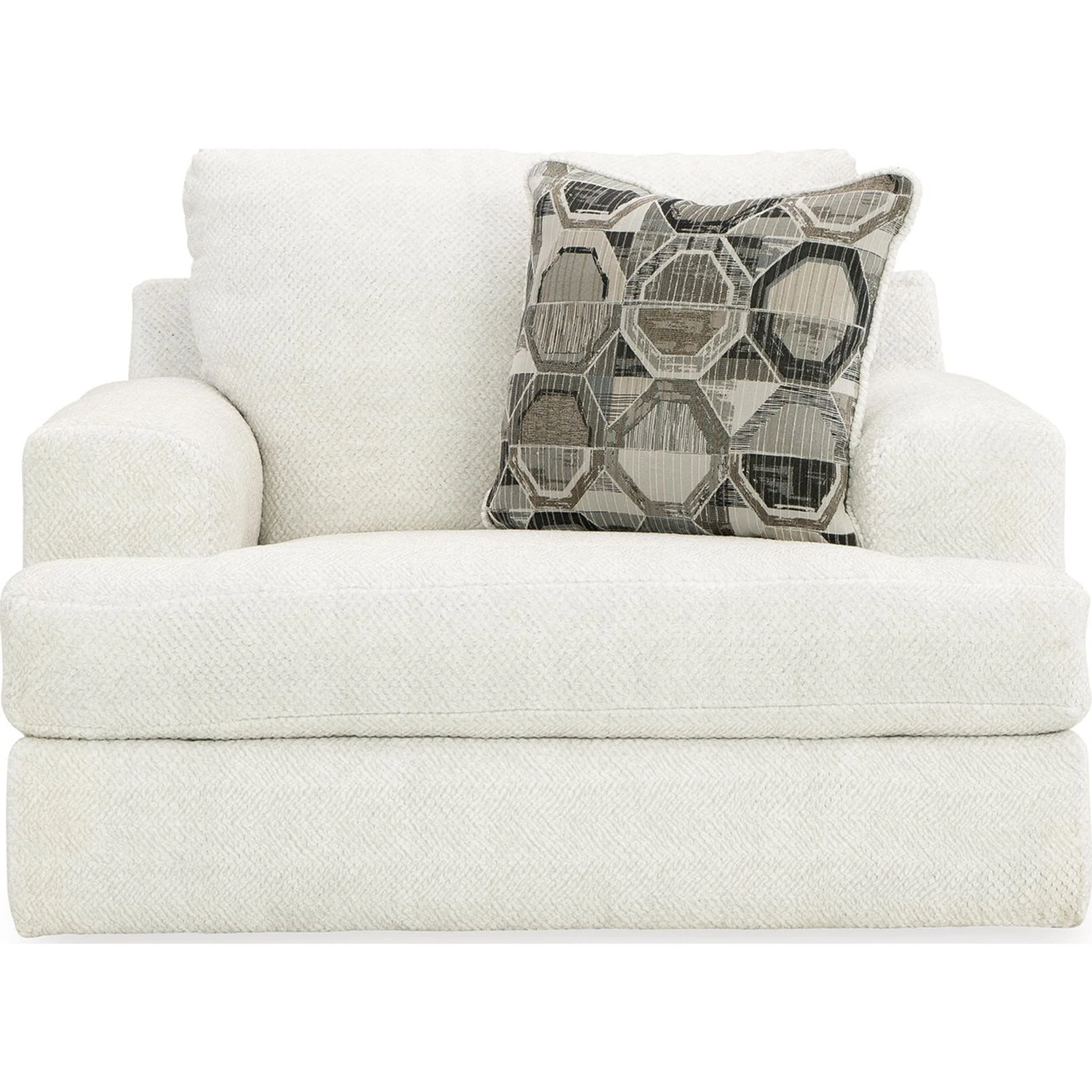Karinne Chair and a Half - Linen - Image 3