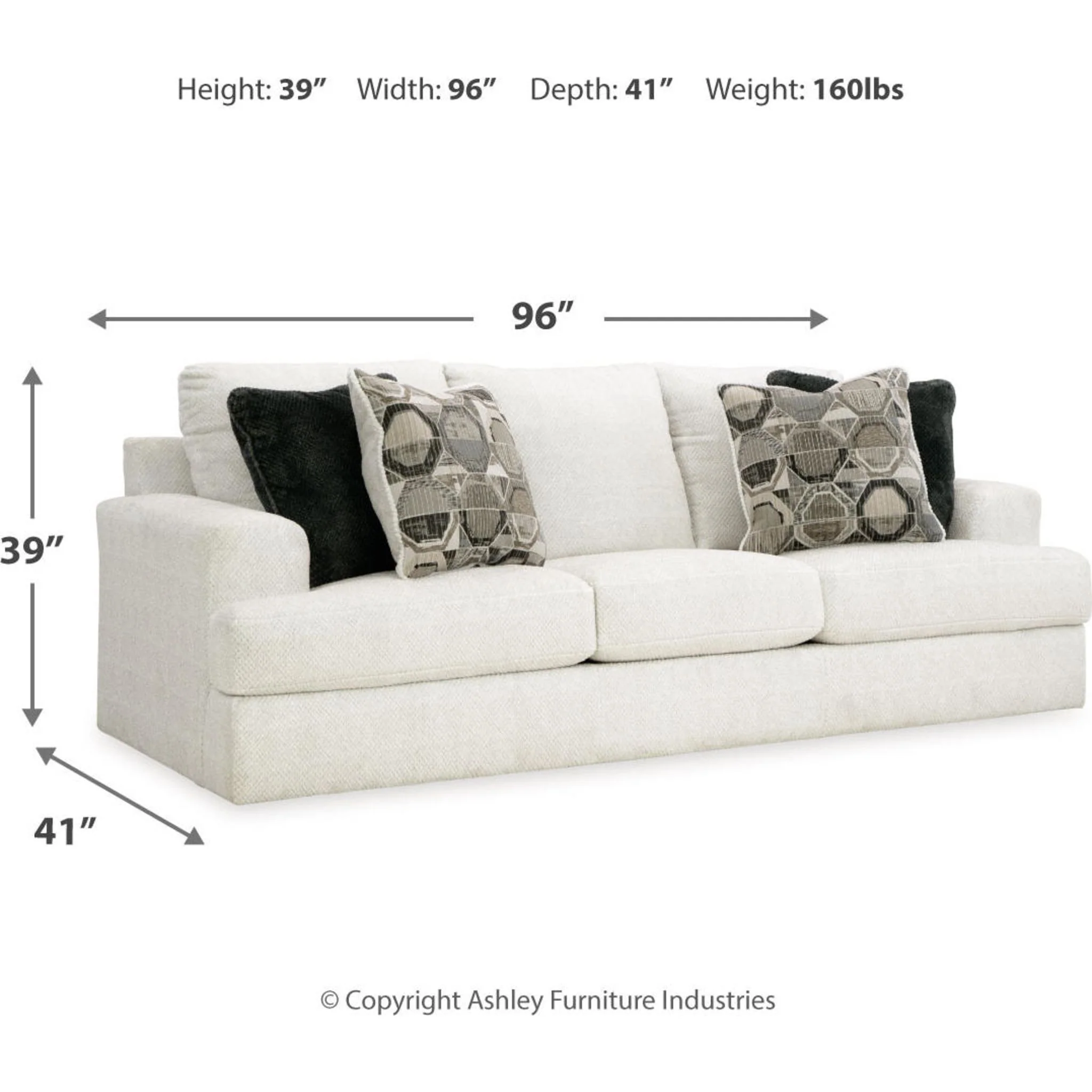 Karinne Sofa - Linen - Image 7
