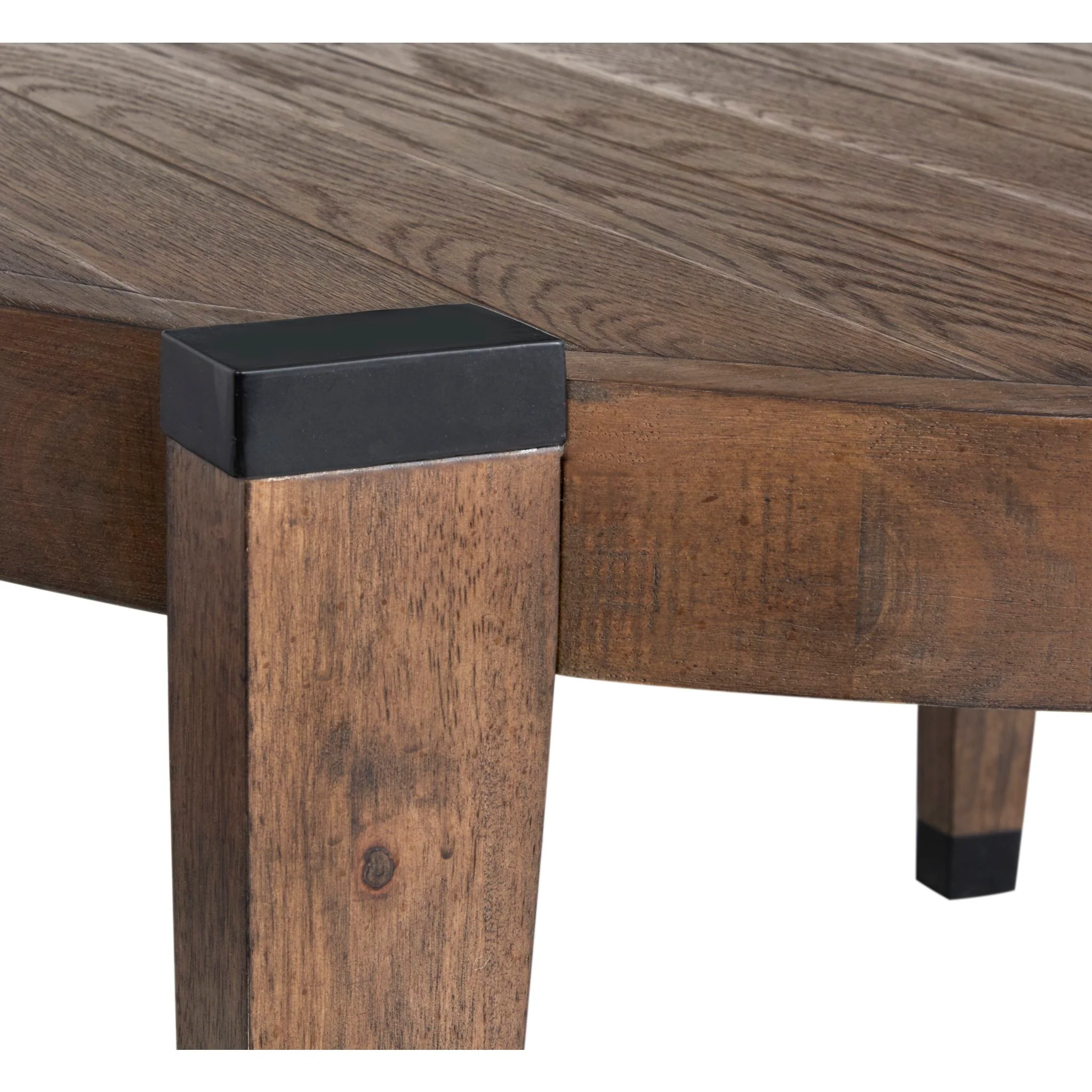 Kaysen Coffee Table - Wallaby, Matte Black - Image 3