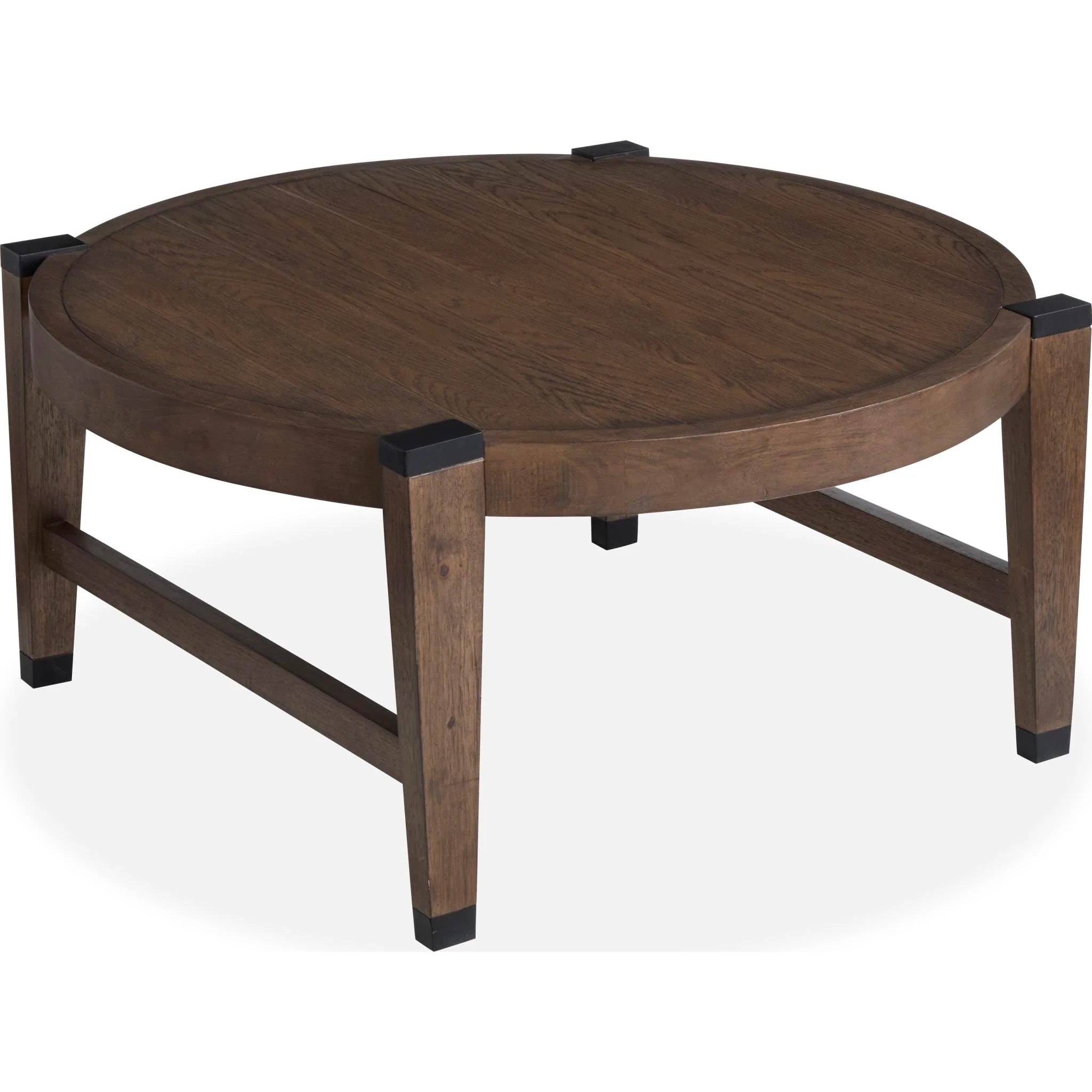 Kaysen Coffee Table - Wallaby, Matte Black - Image 4