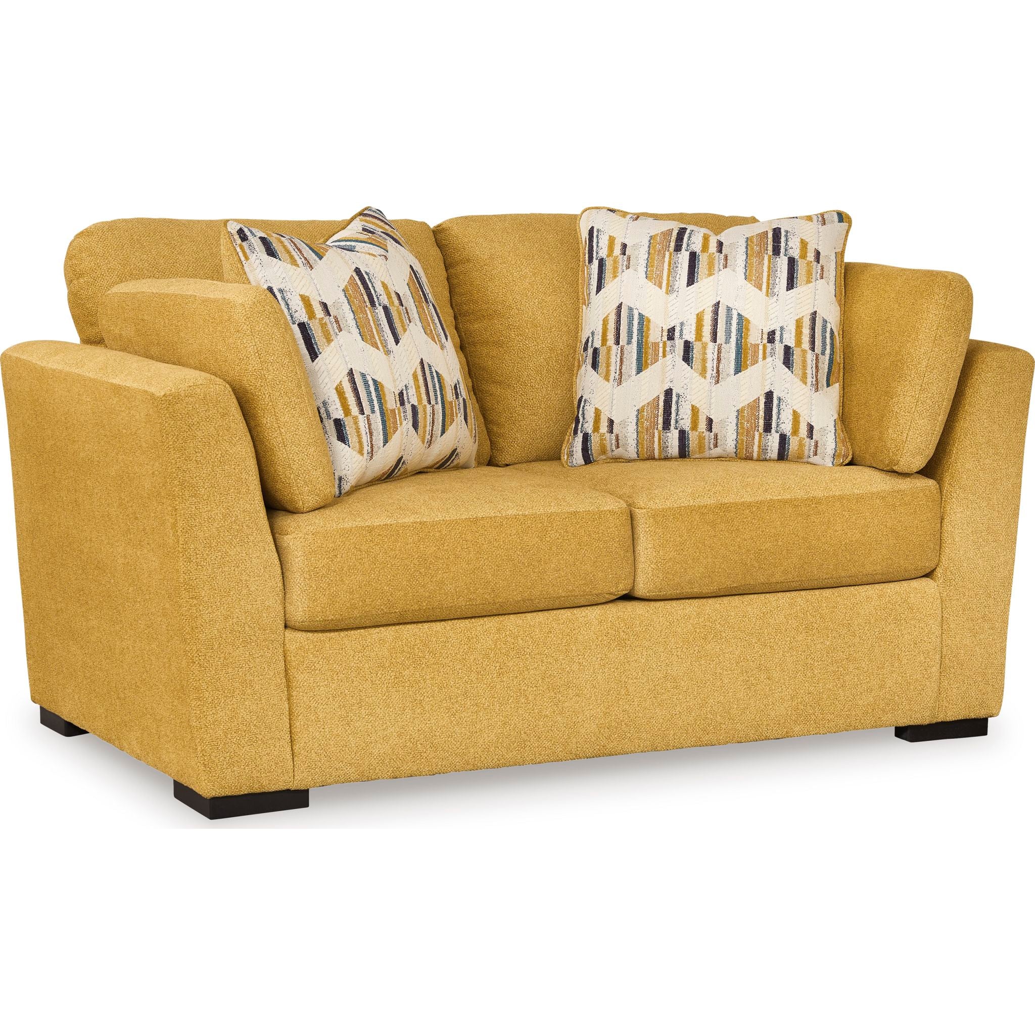Keerwick Loveseat - Sunflower - Image 3