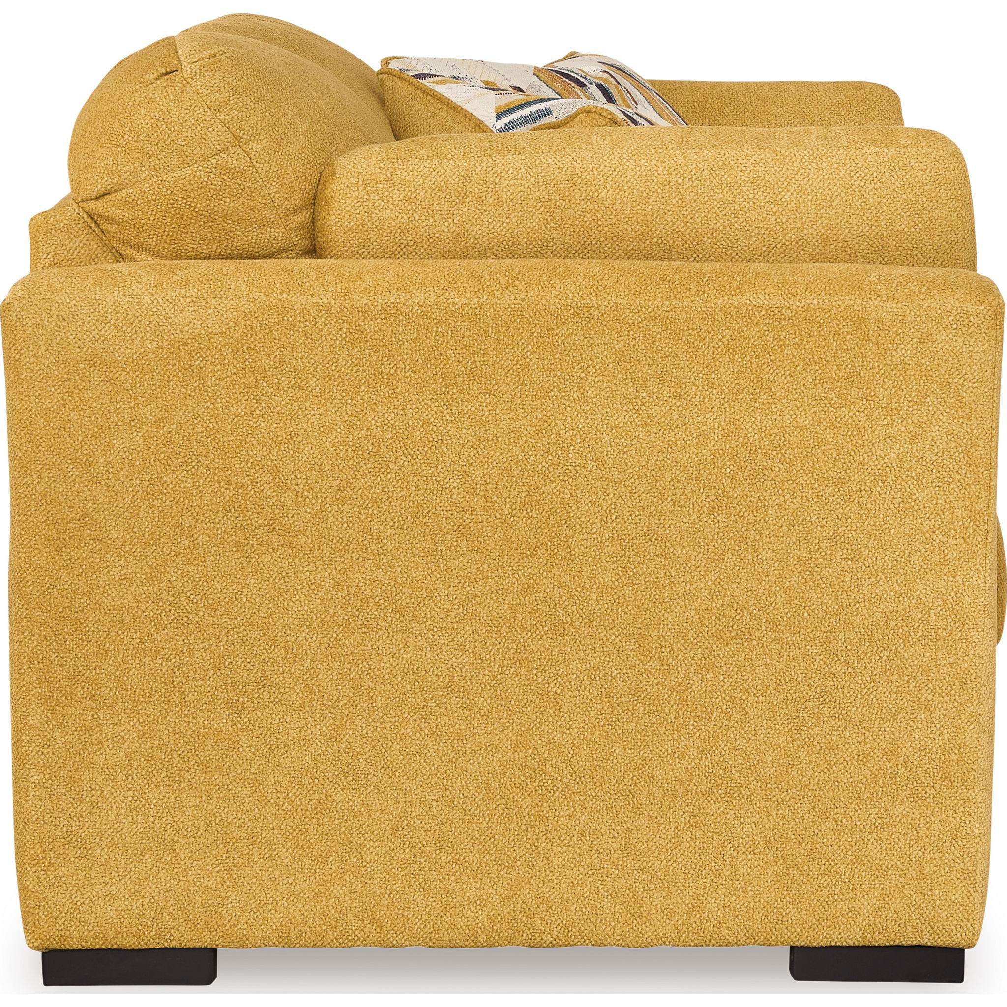 Keerwick Loveseat - Sunflower - Image 4