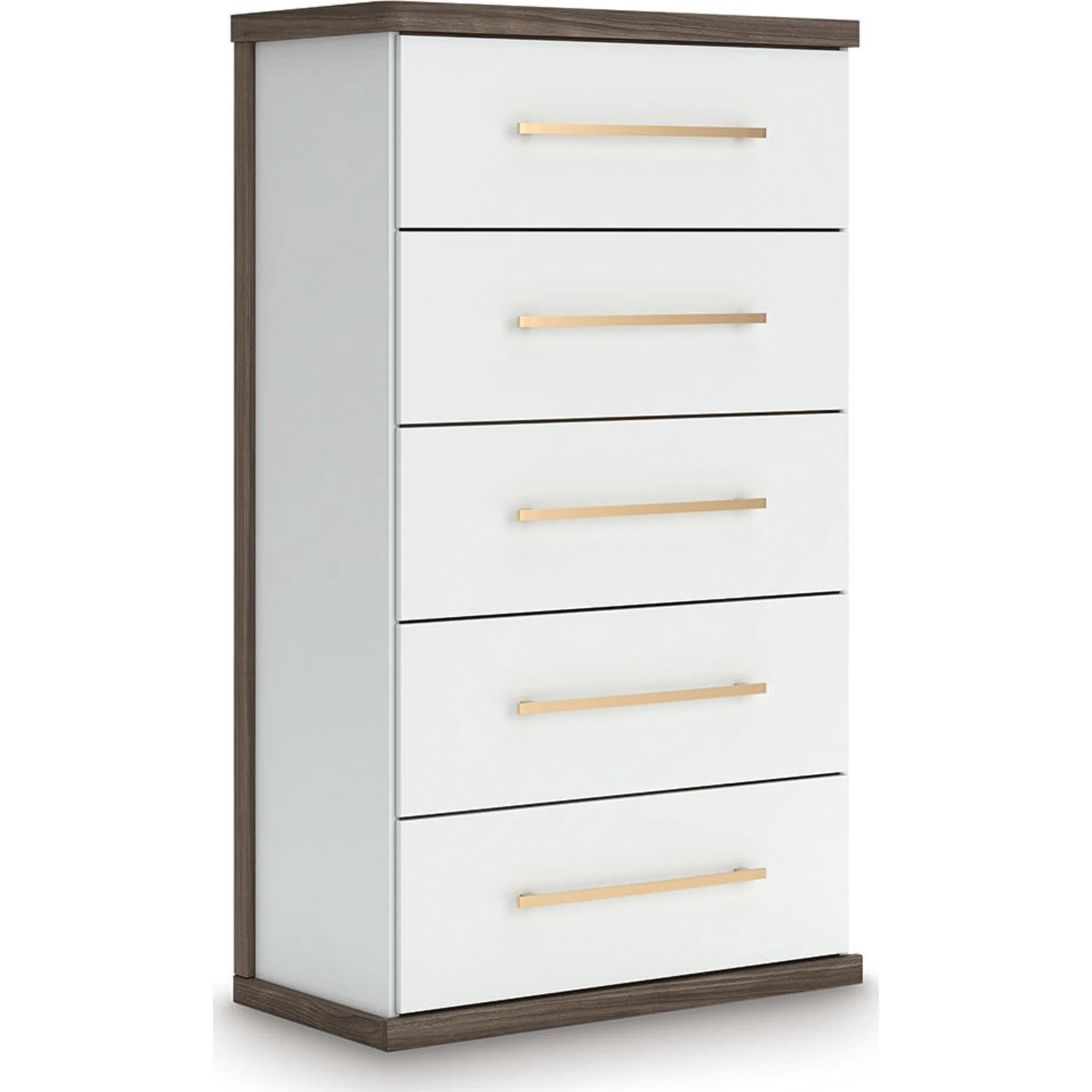 Kendanport Chest - White/Brown - Image 3