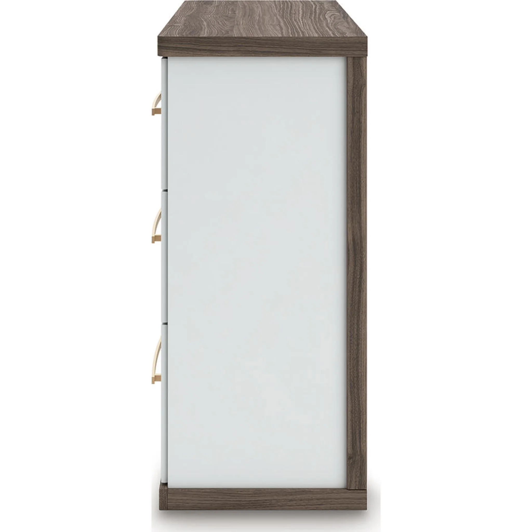 Kendanport Dresser - White/Brown - Image 7