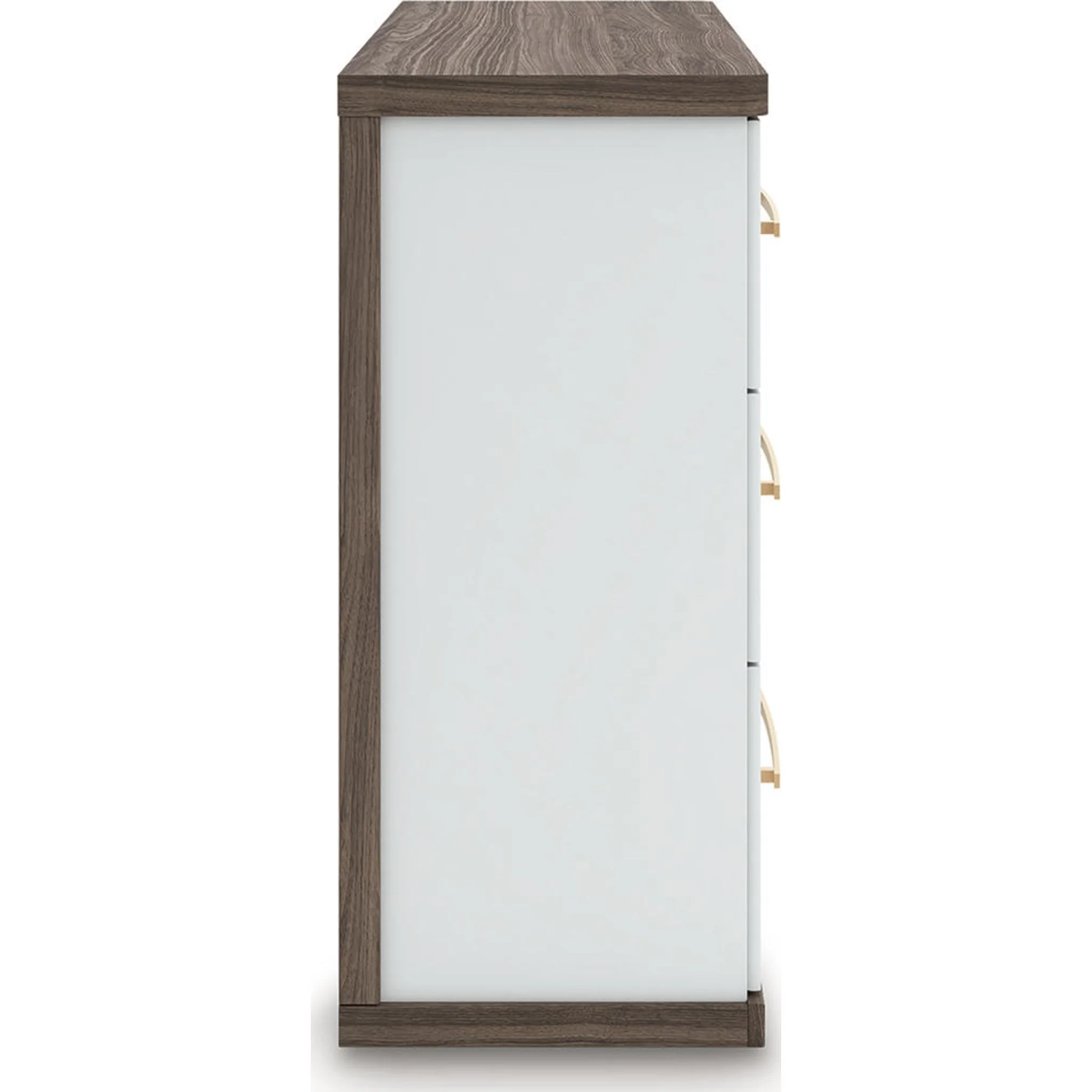 Kendanport Dresser - White/Brown - Image 8