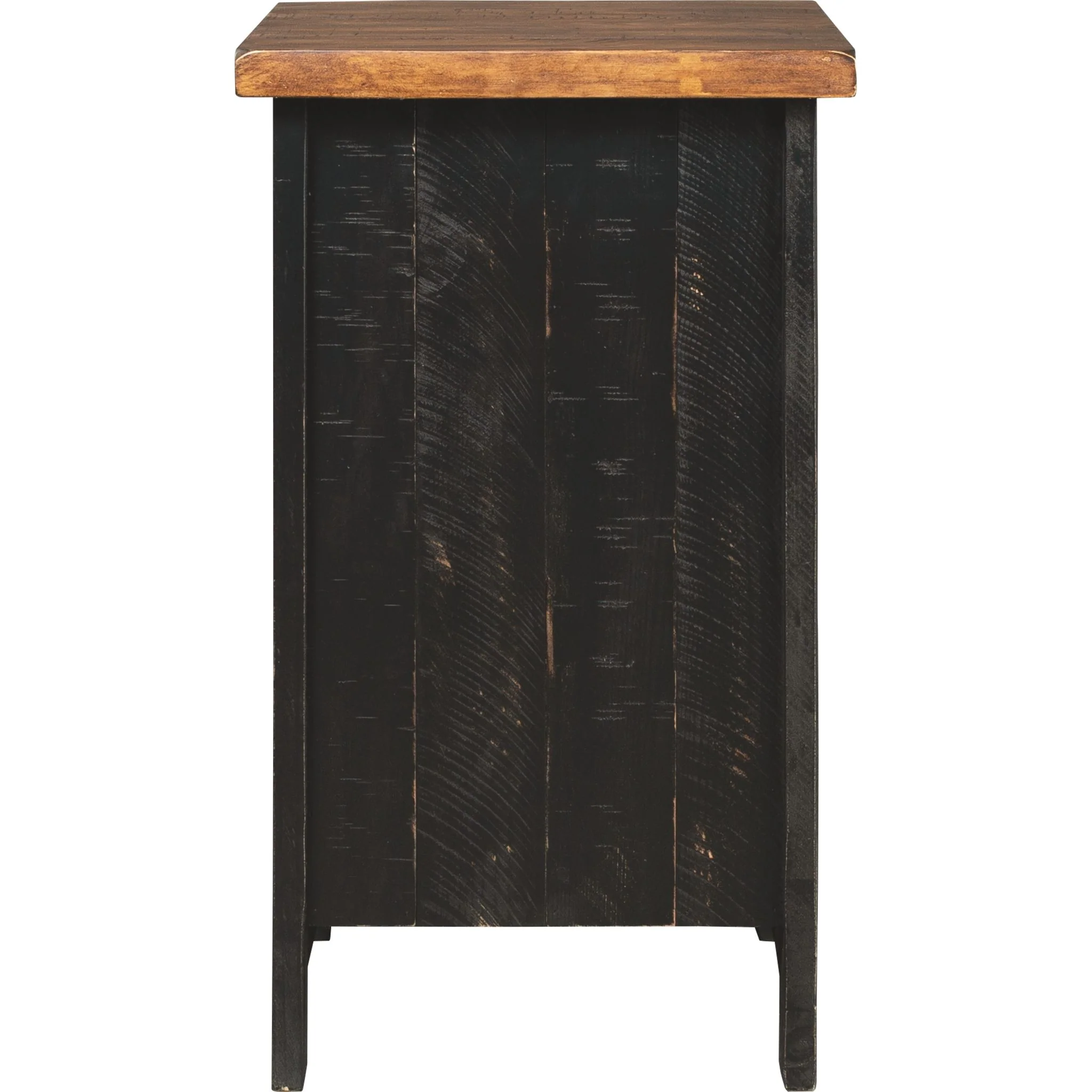 Kendell Chair Side End Table - Black/Brown - Image 7