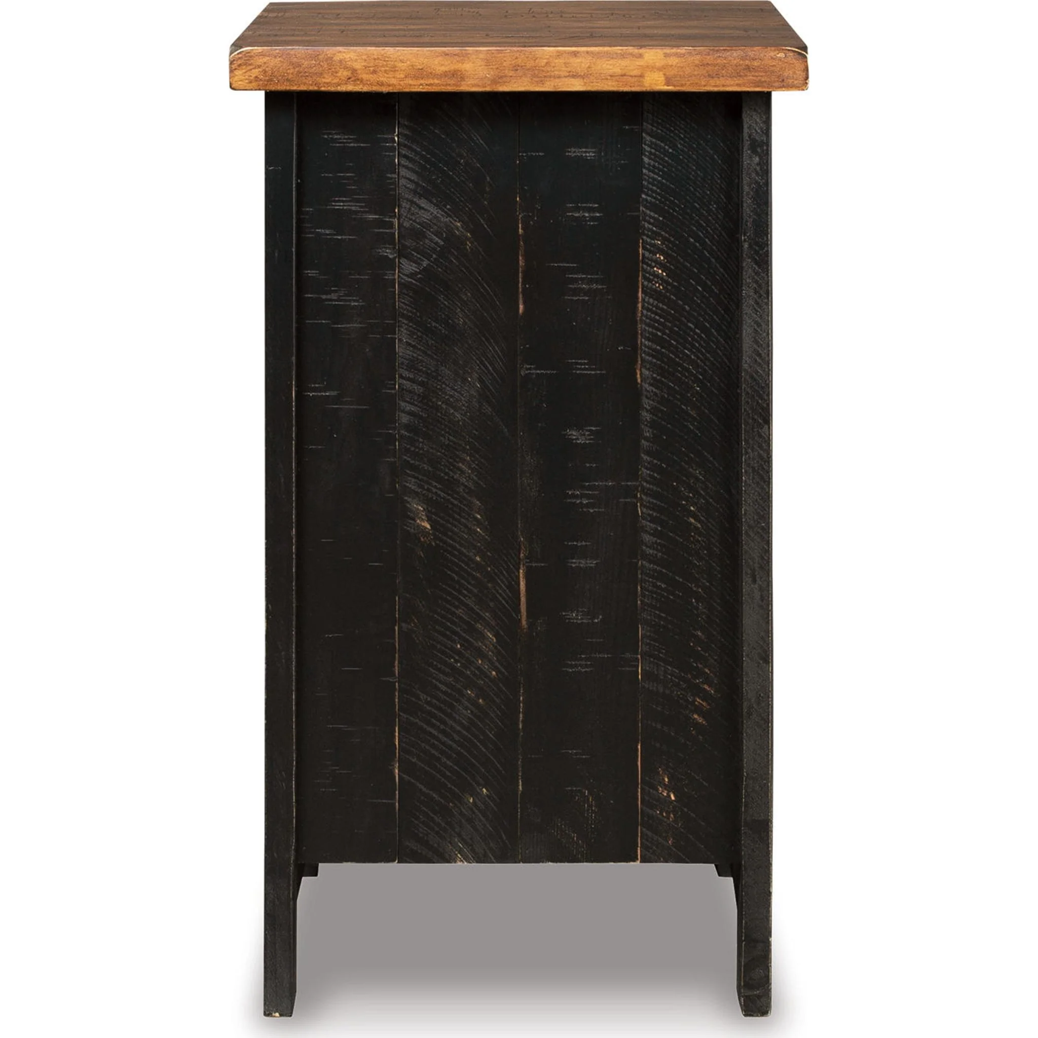 Kendell Chair Side End Table - Black/Brown - Image 8