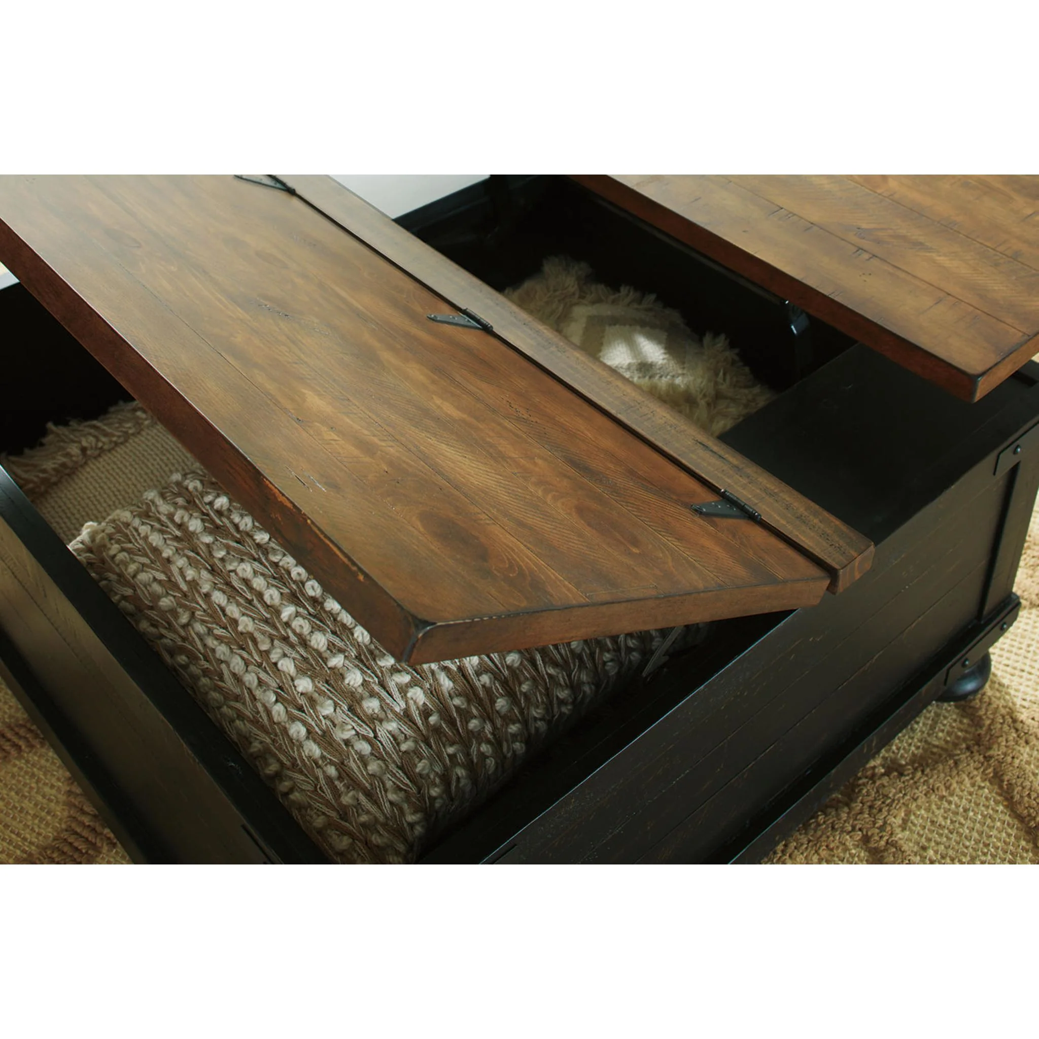 Kendell Coffee Table - Black/Brown - Image 13