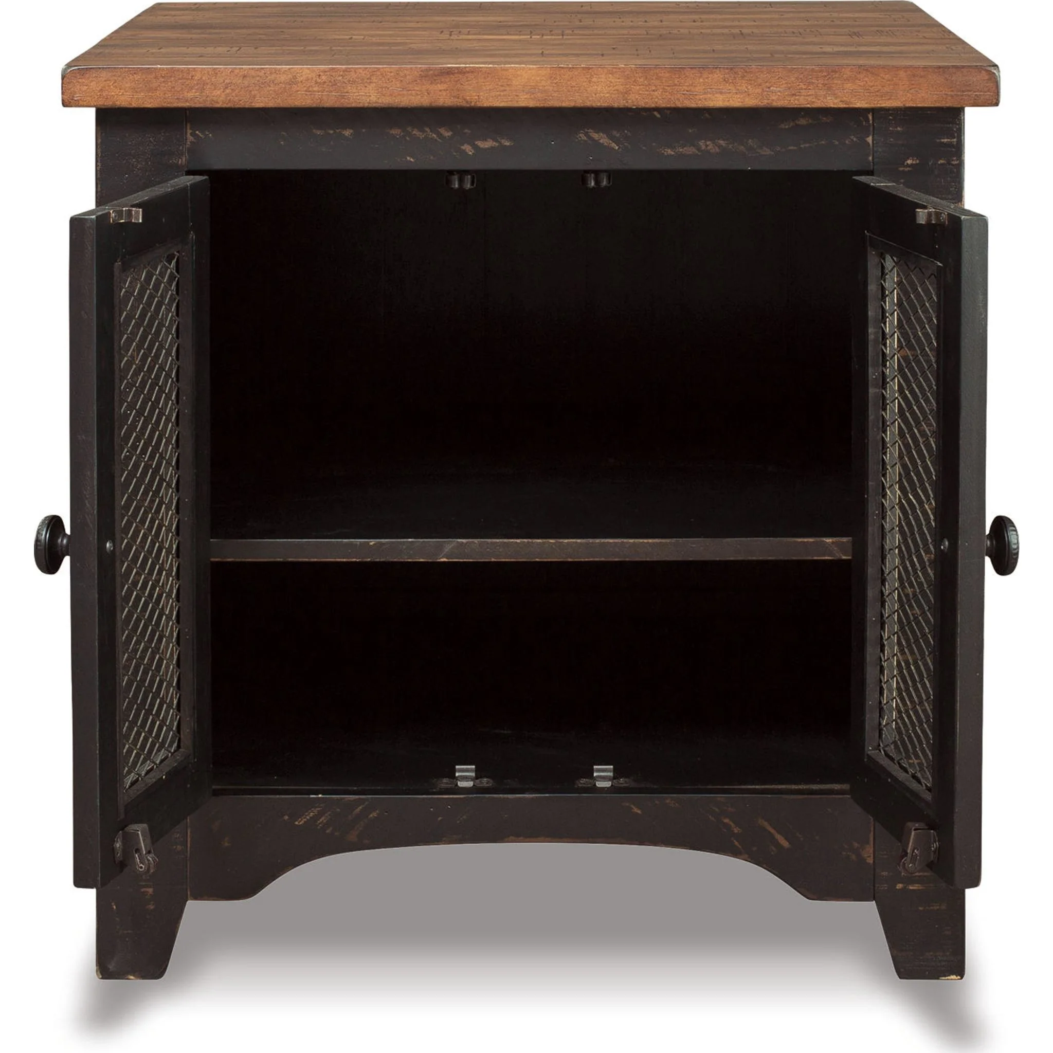 Kendell End Table - Black/Brown - Image 10